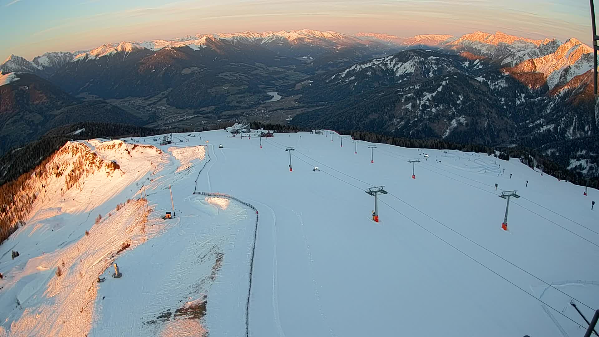 Sommet du Kronplatz | vue sur Valdaora – Olang
