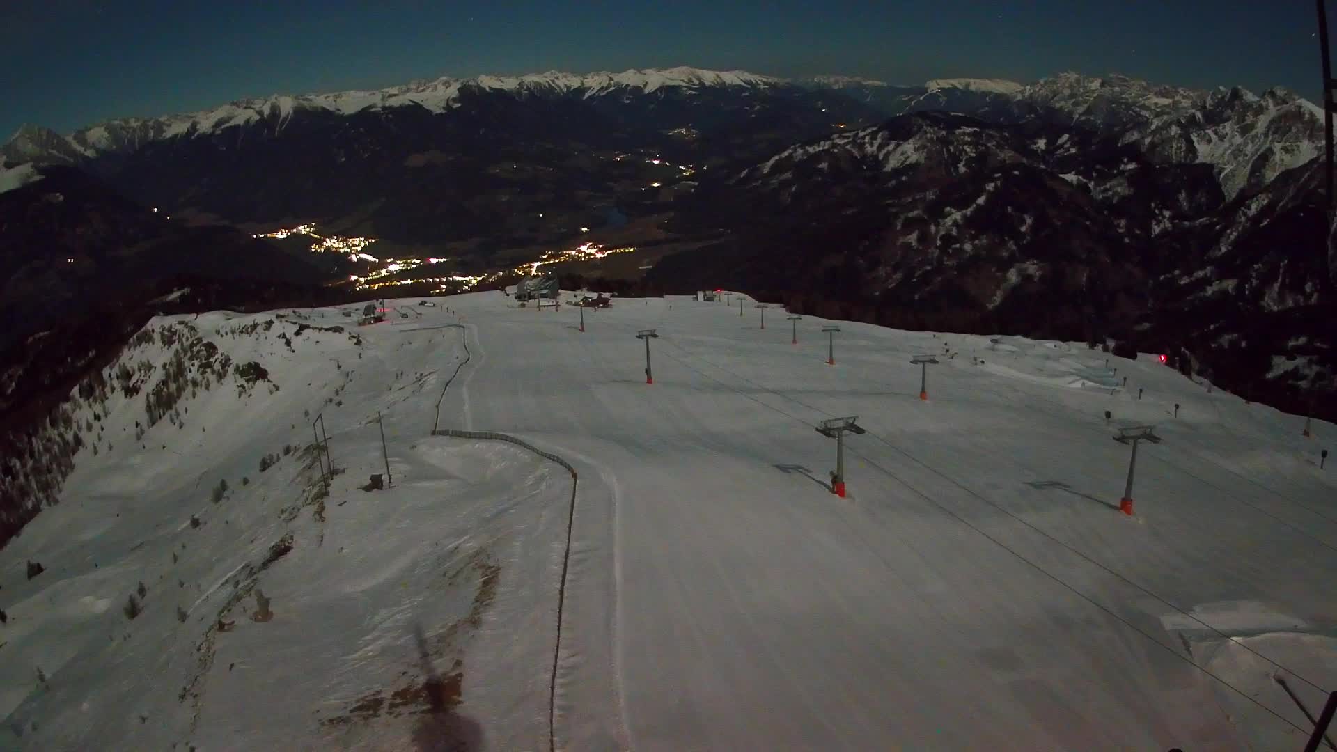 Kronplatz-Gipfel | Blick nach Olang – Valdaora