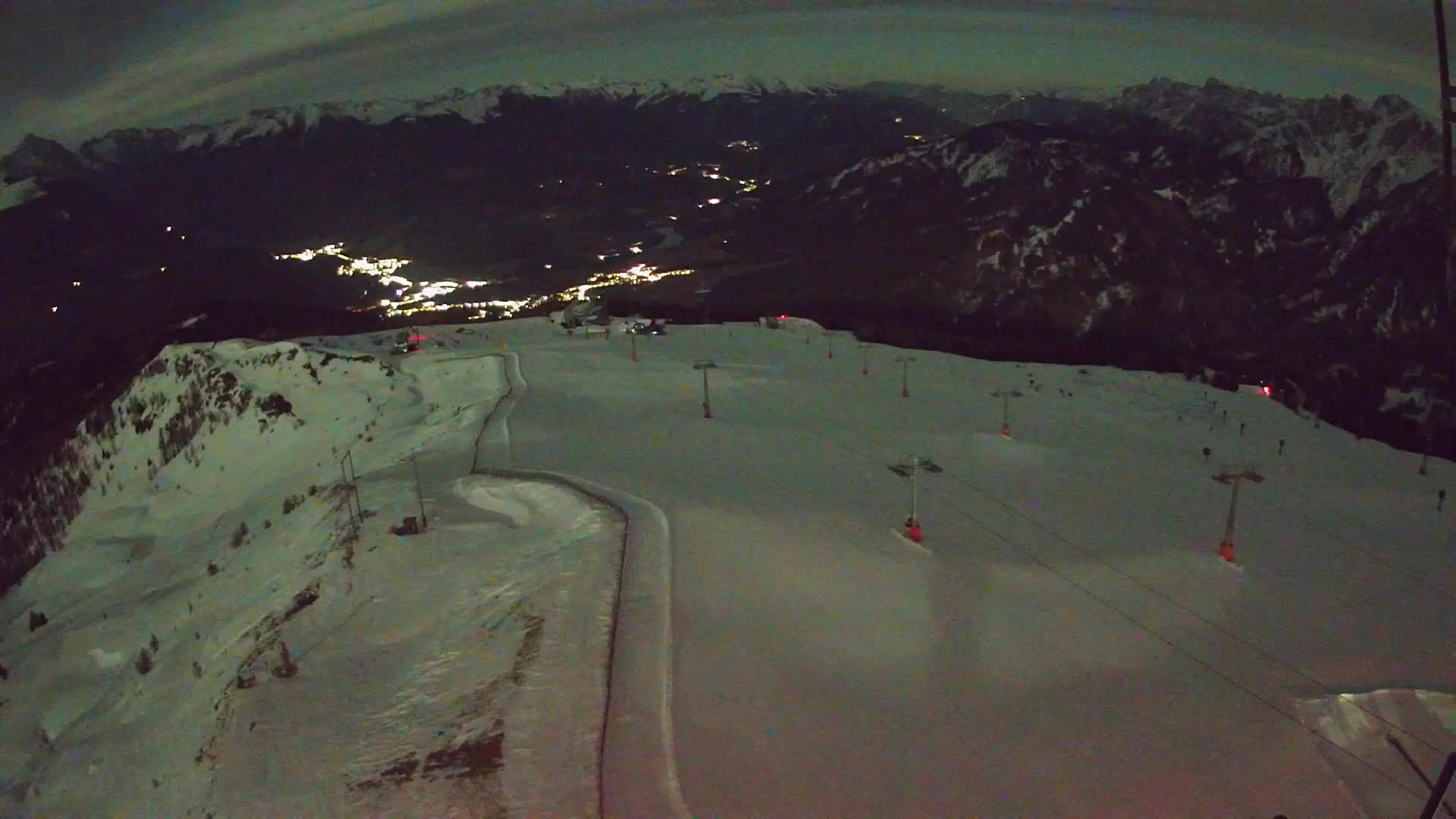 Kronplatz-Gipfel | Blick nach Olang – Valdaora