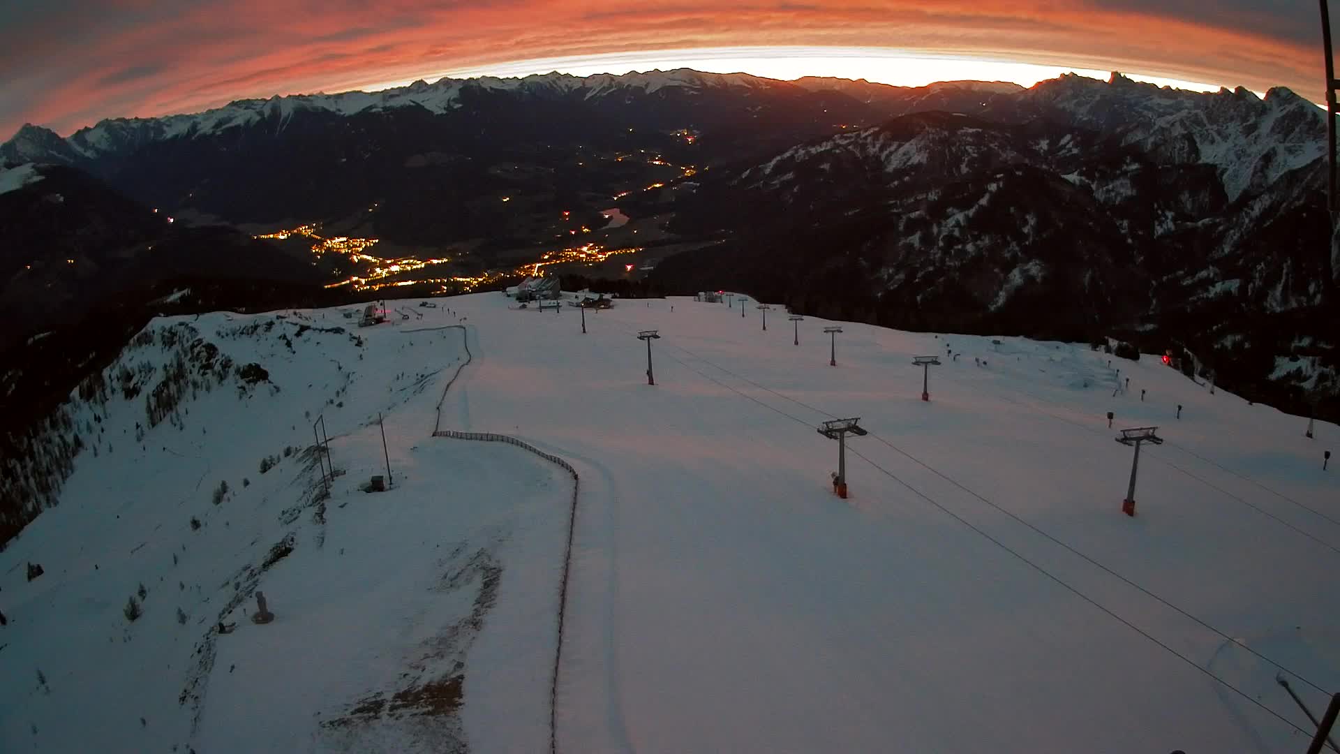 Kronplatz vrh | pogled na Valdaora – Olang