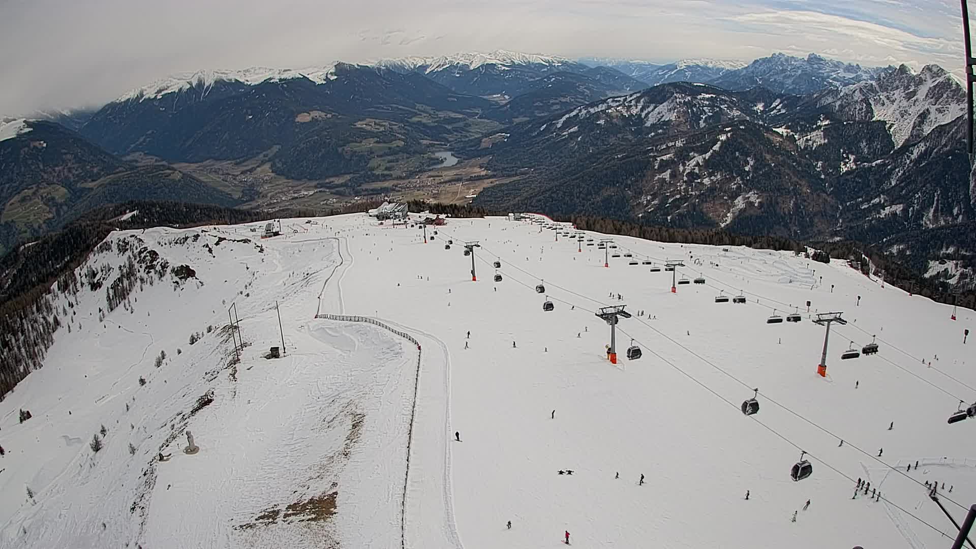 Cima Kronplatz | vista a Valdaora – Olang