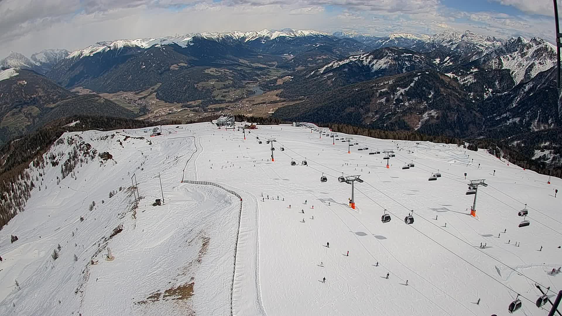 Kronplatz vrh | pogled na Valdaoro – Olang