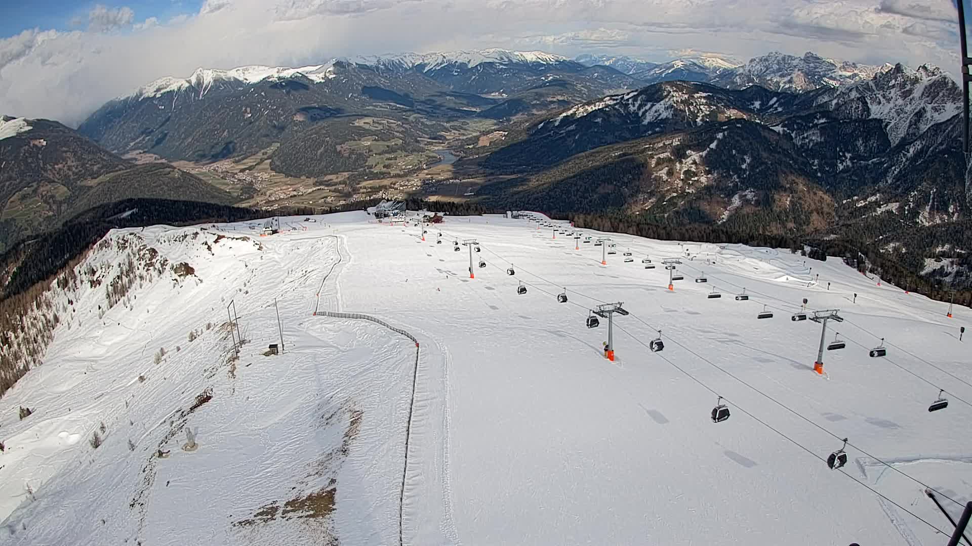 Kronplatz vrh | pogled na Valdaoro – Olang