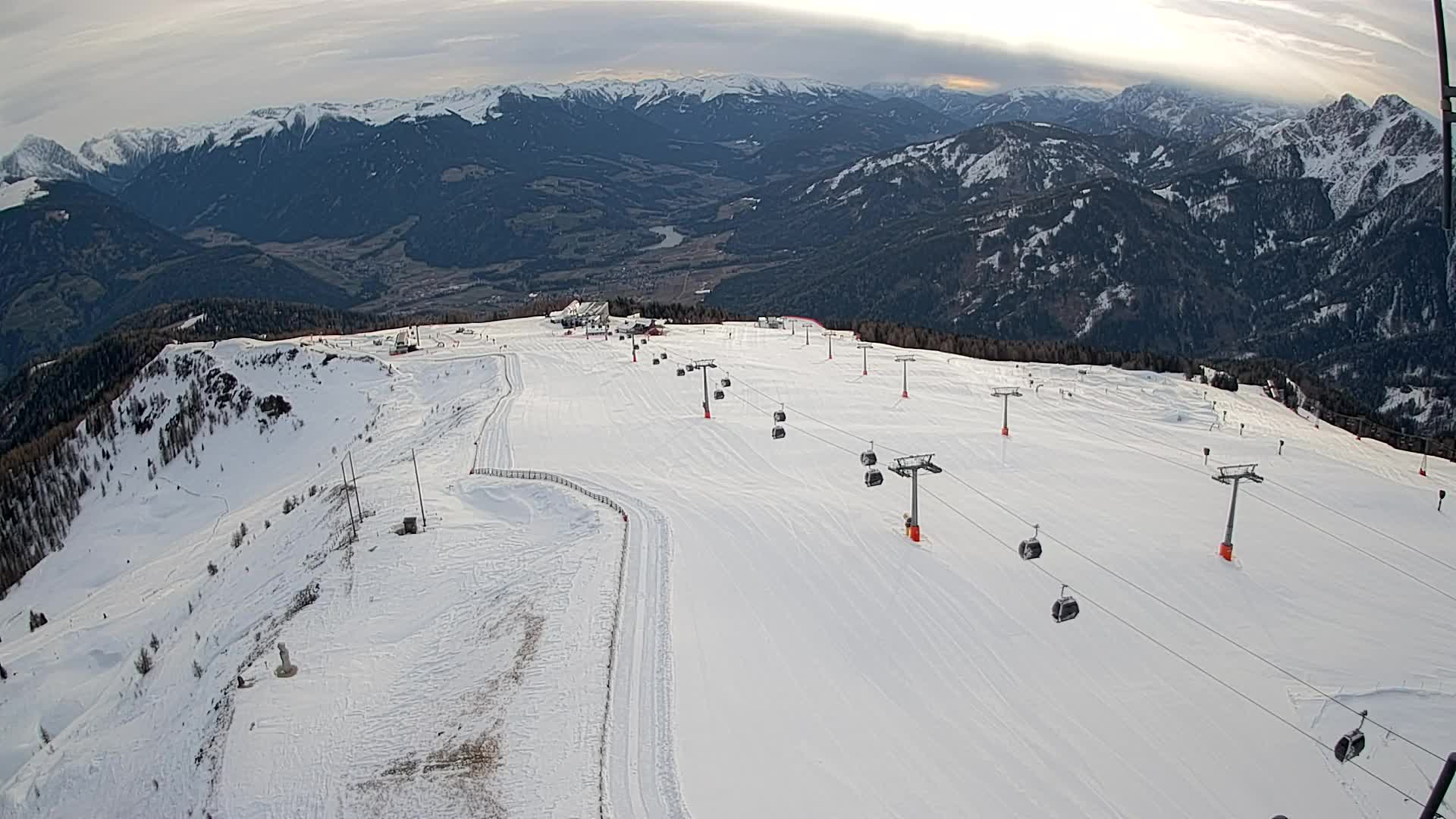 Sommet du Kronplatz | vue sur Valdaora – Olang