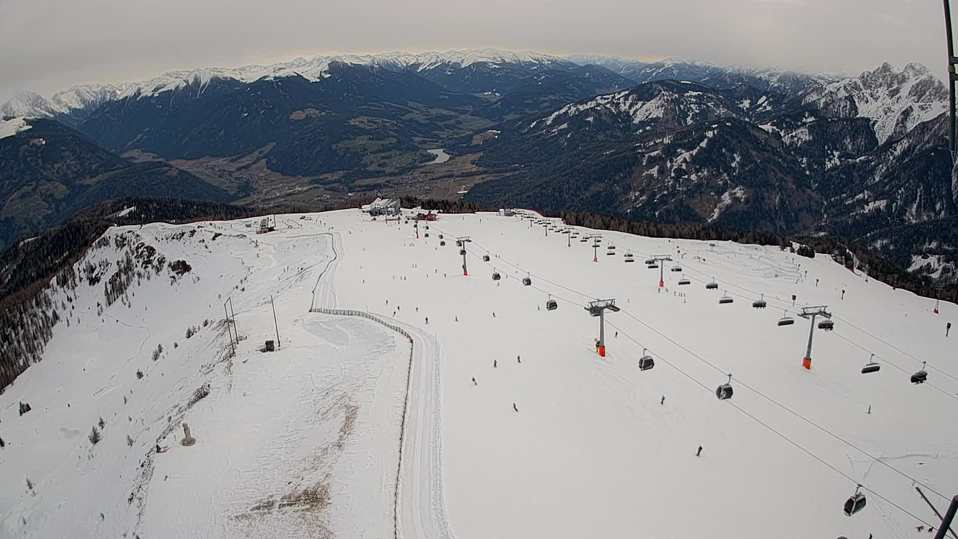 Cima Kronplatz | vista a Valdaora – Olang
