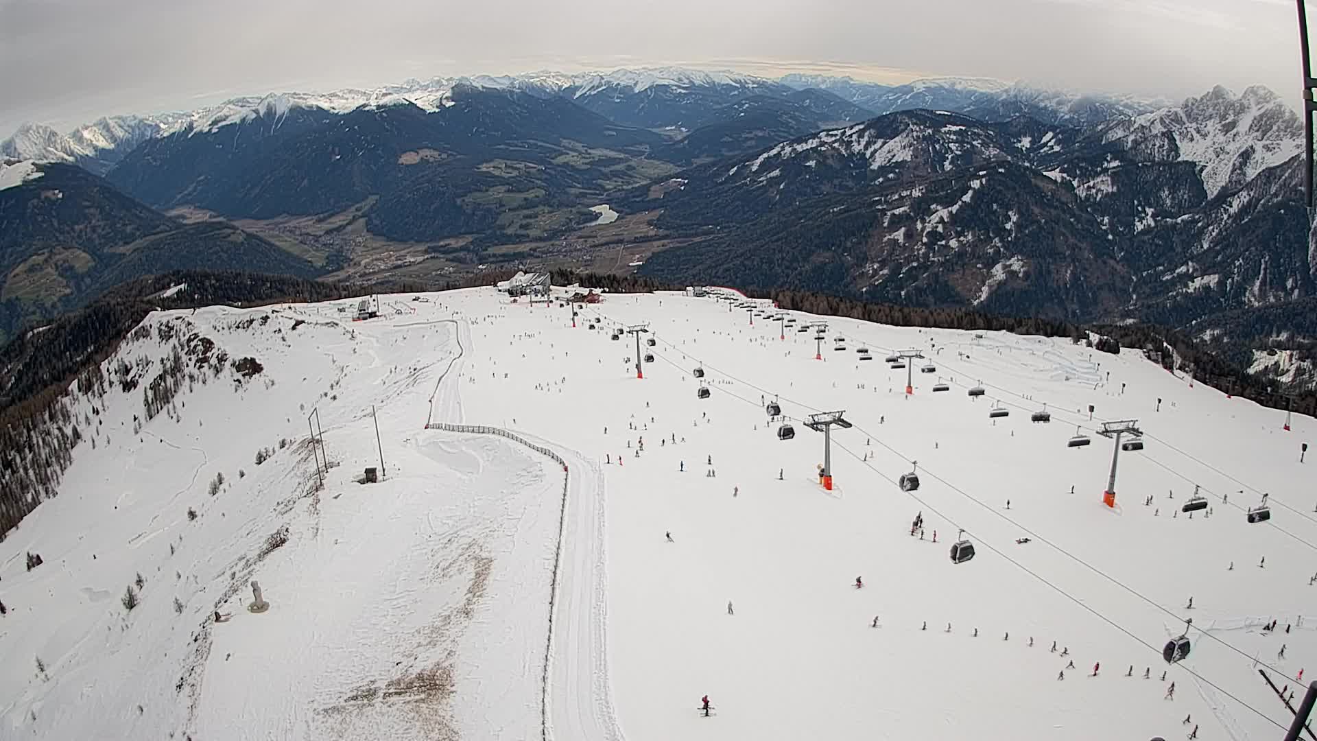 Kronplatz vrh | pogled na Valdaoro – Olang