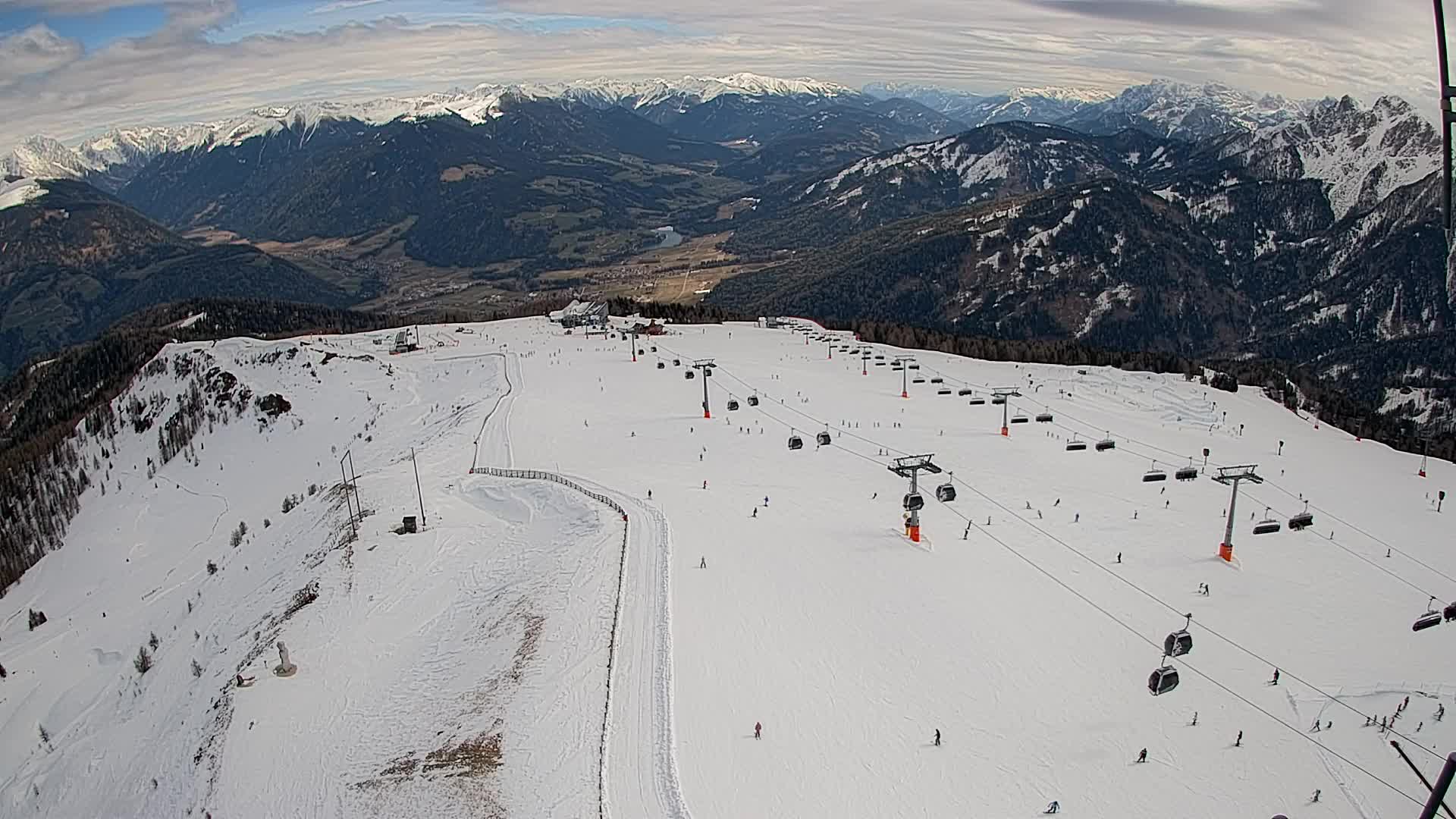 Sommet du Kronplatz | vue sur Valdaora – Olang