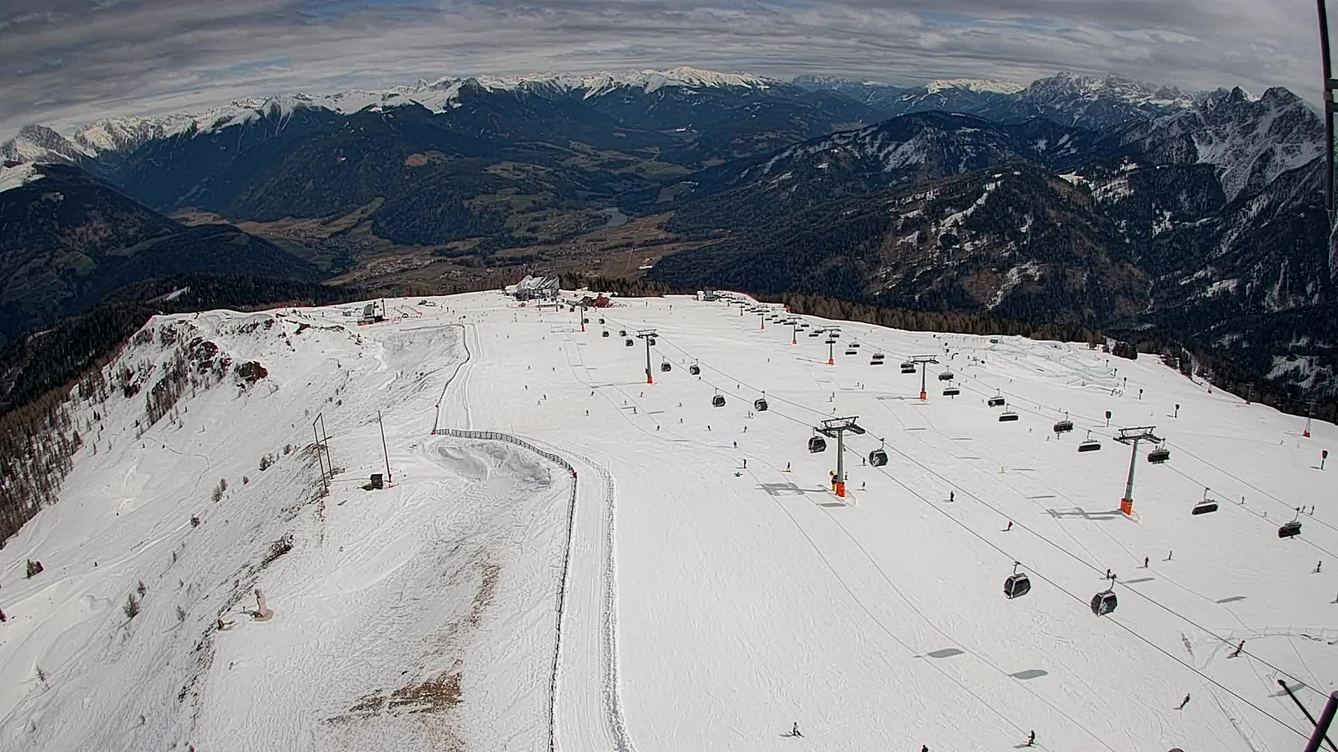 Kronplatz vrh | pogled na Valdaora – Olang