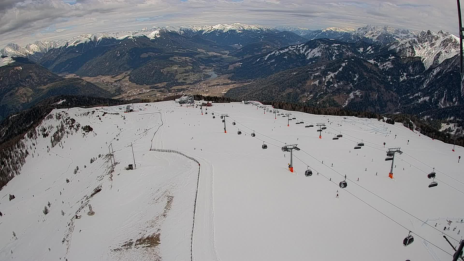 Kronplatz vrh | pogled na Valdaoro – Olang