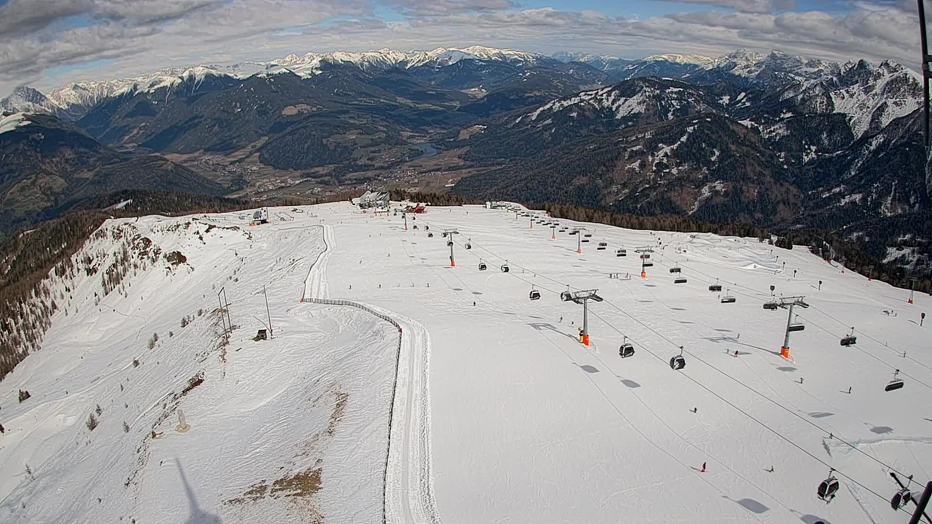Sommet du Kronplatz | vue sur Valdaora – Olang