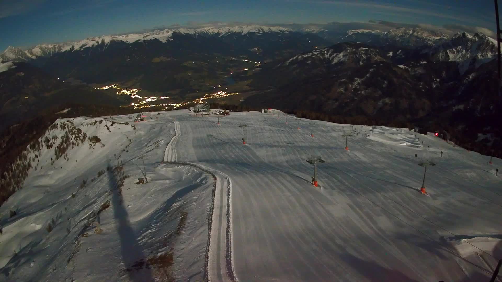 Sommet du Kronplatz | vue sur Valdaora – Olang