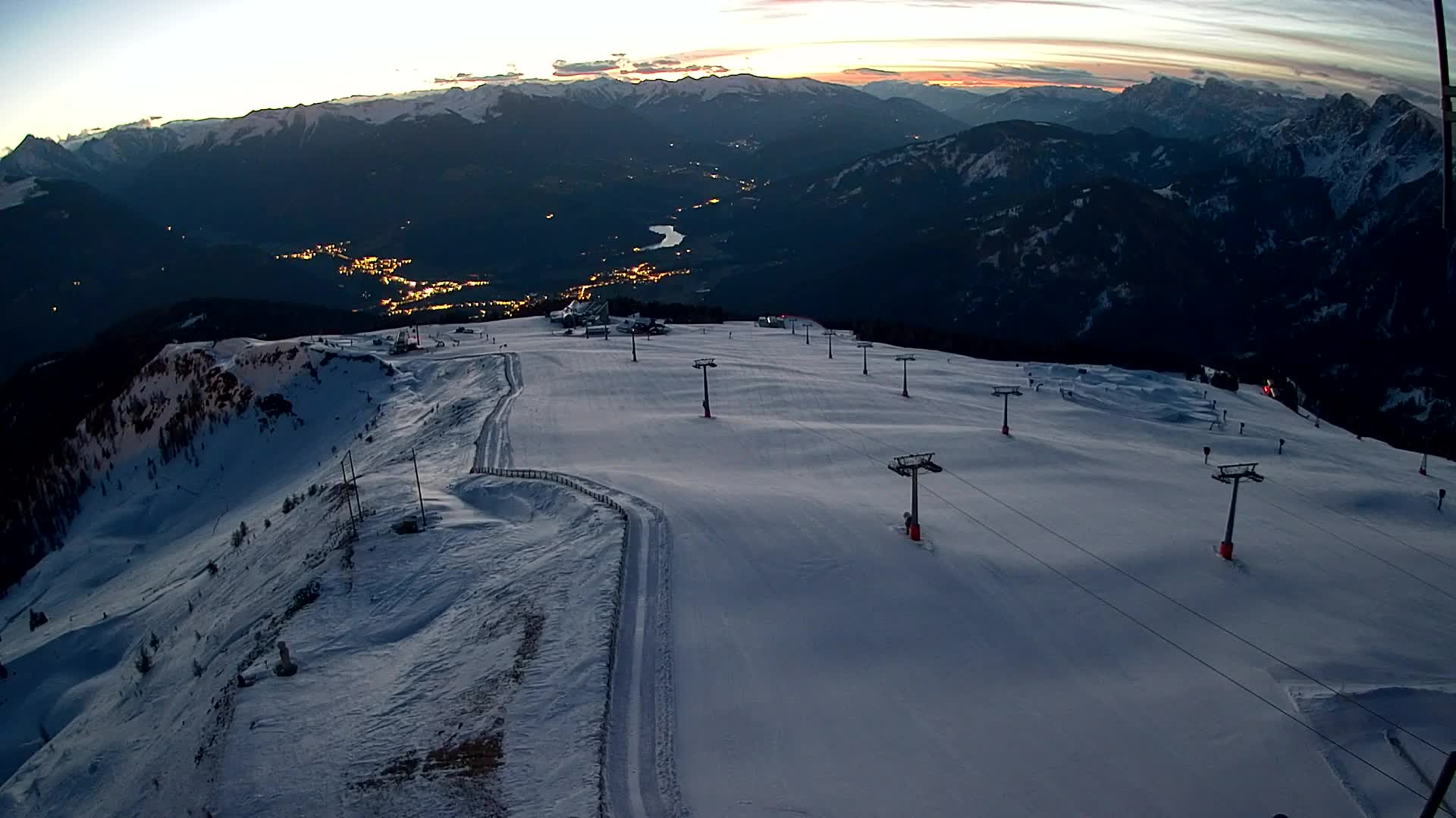 Sommet du Kronplatz | vue sur Valdaora – Olang