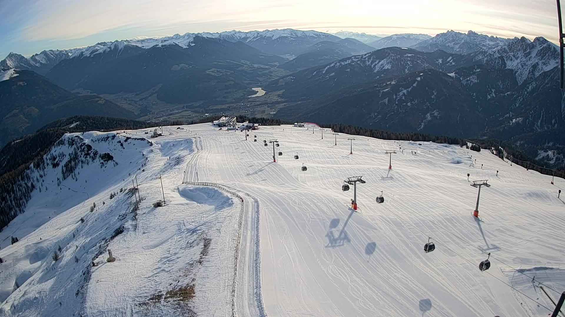 Sommet du Kronplatz | vue sur Valdaora – Olang