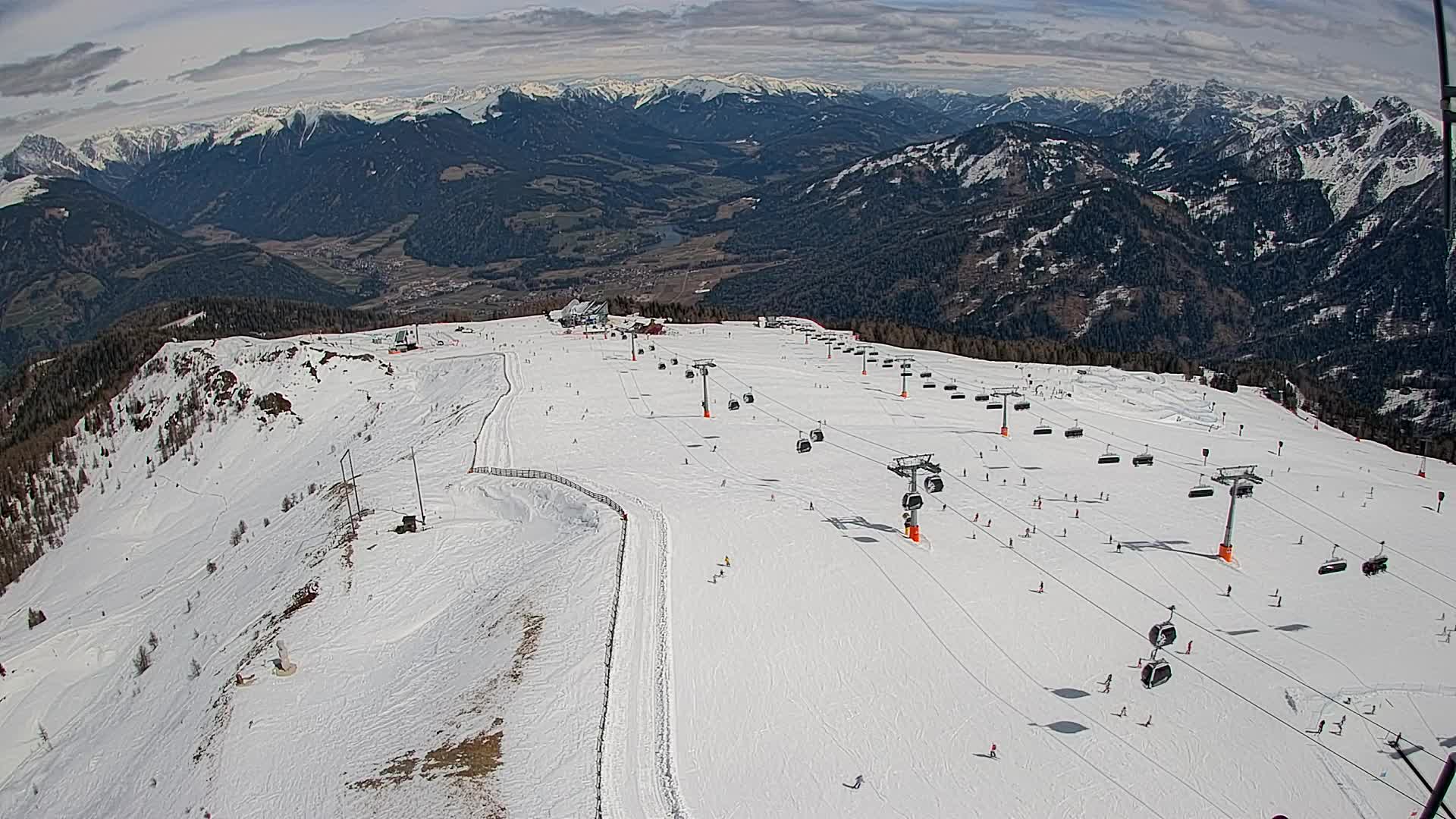 Kronplatz vrh | pogled na Valdaoro – Olang