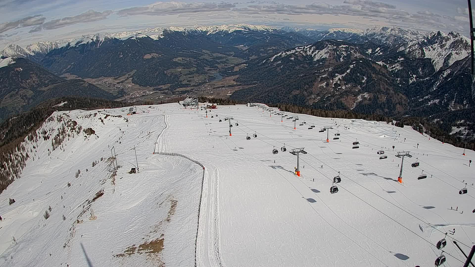 Kronplatz vrh | pogled na Valdaoro – Olang