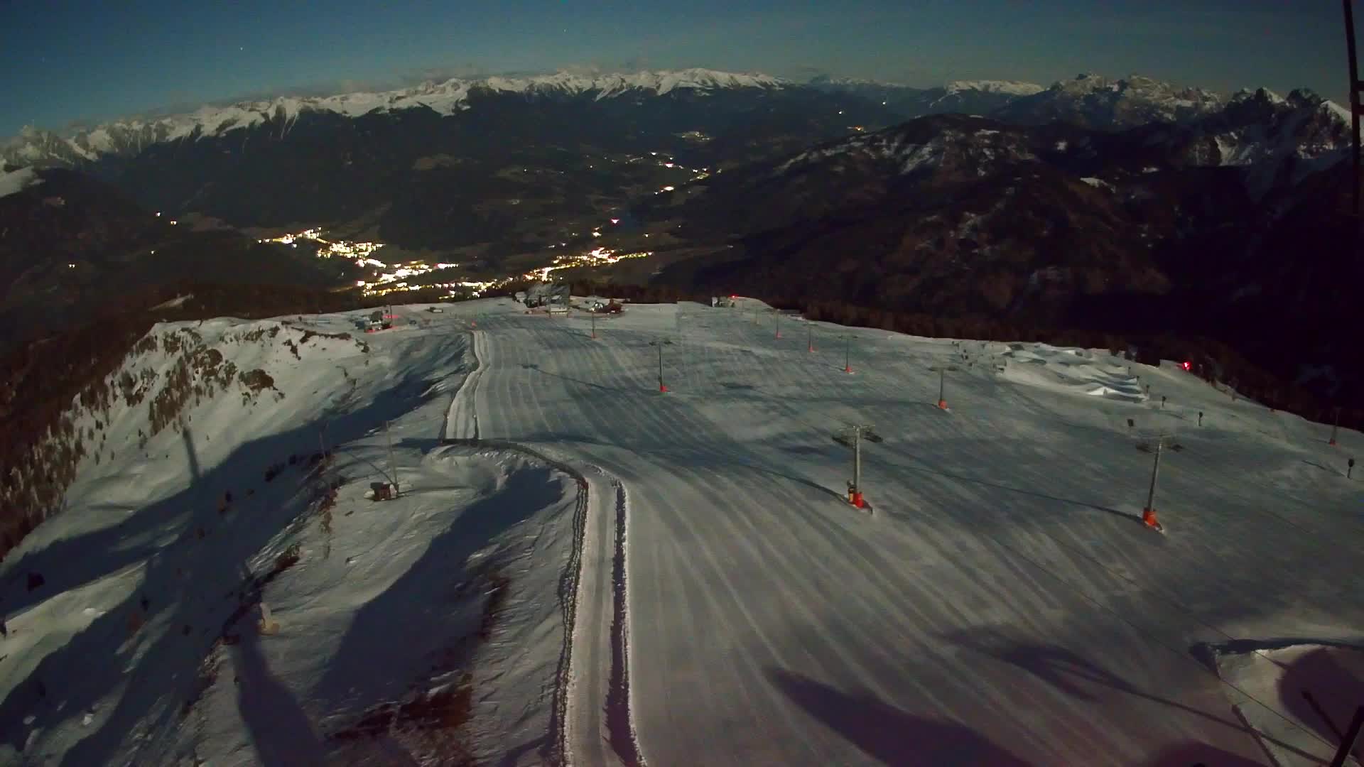 Sommet du Kronplatz | vue sur Valdaora – Olang