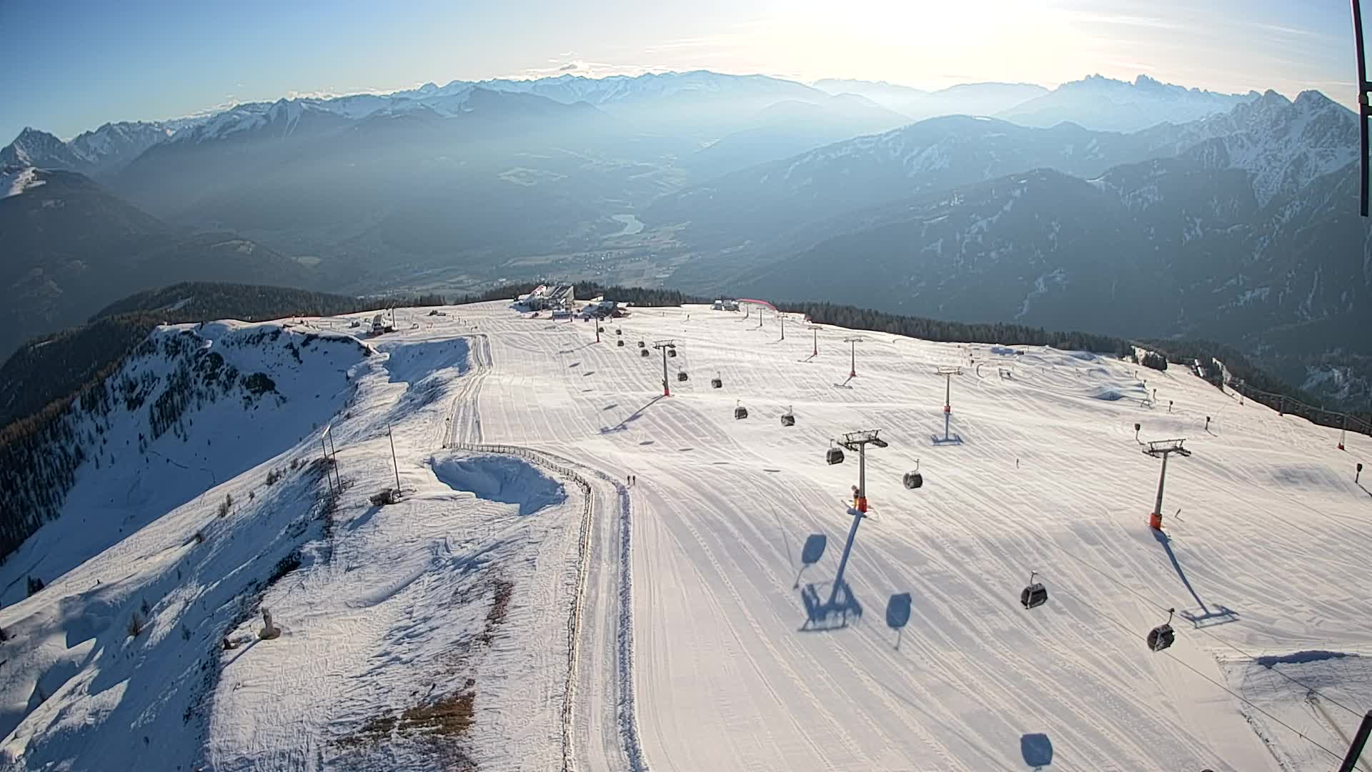 Sommet du Kronplatz | vue sur Valdaora – Olang