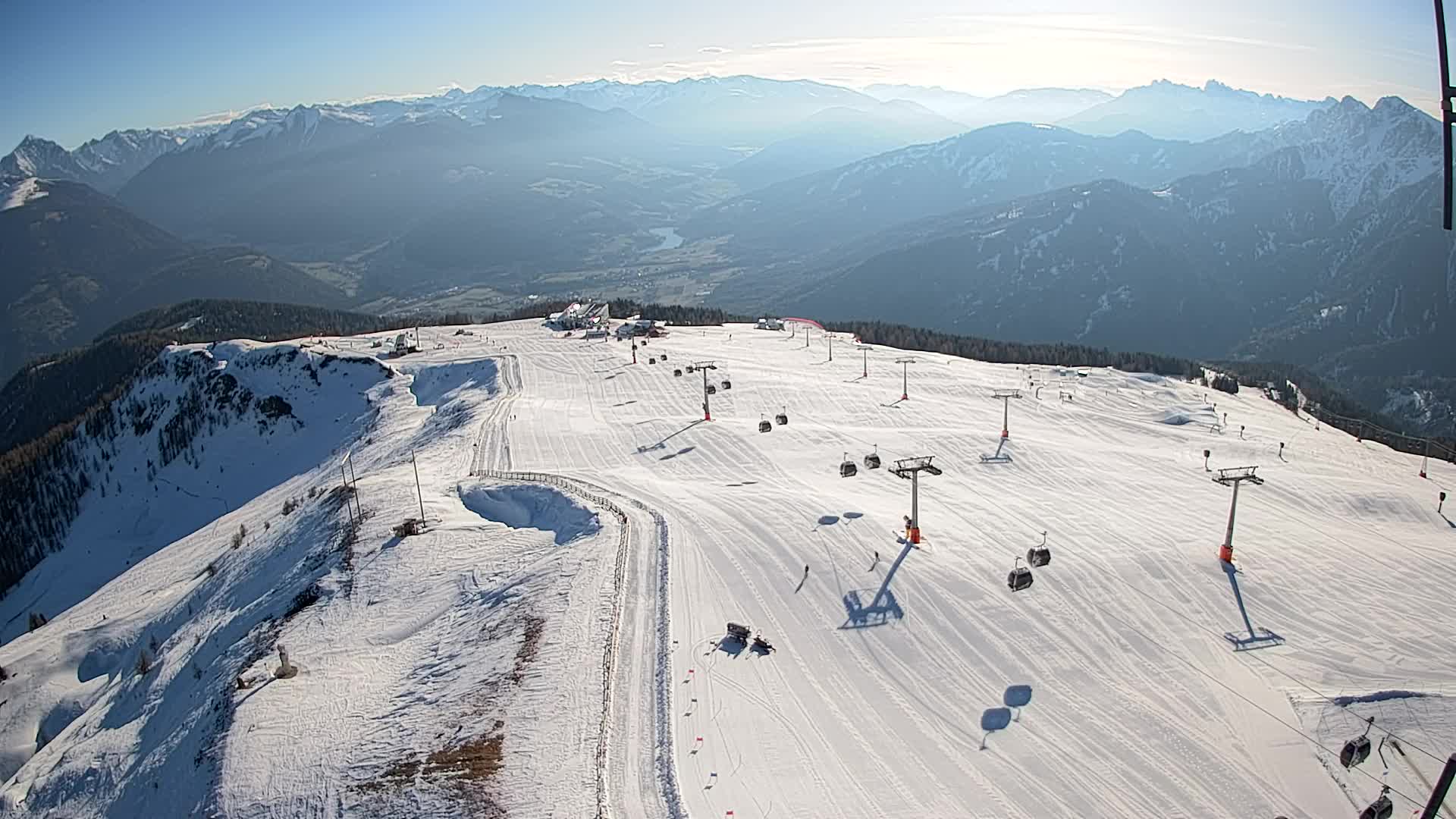 Kronplatz vrh | pogled na Valdaora – Olang