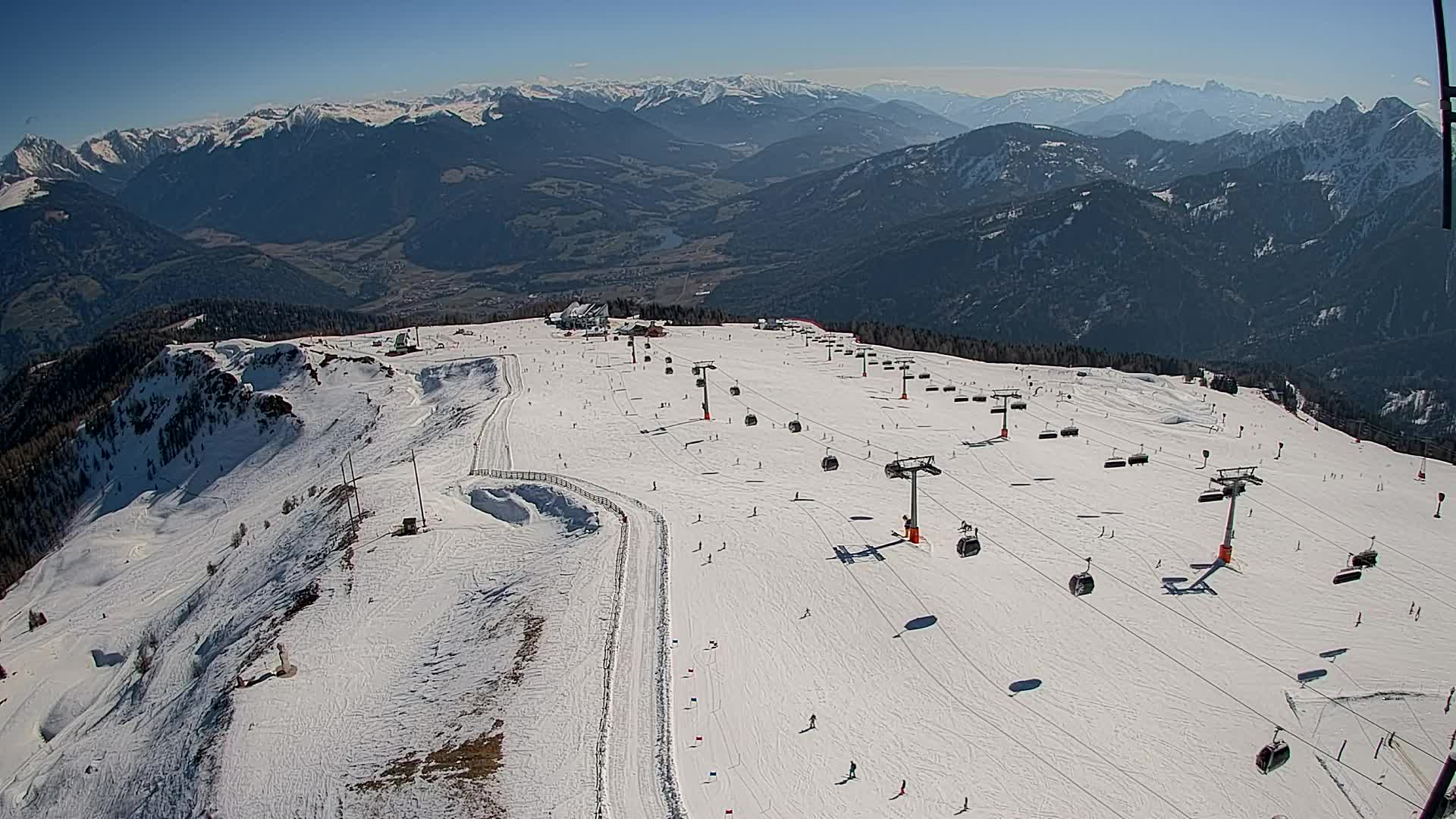 Kronplatz vrh | pogled na Valdaora – Olang