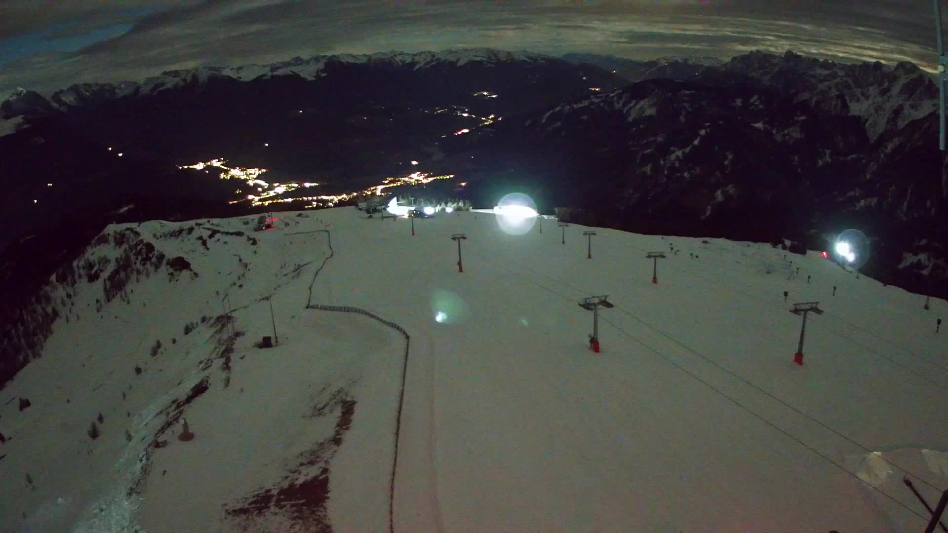 Kronplatz vrh | pogled na Valdaora – Olang