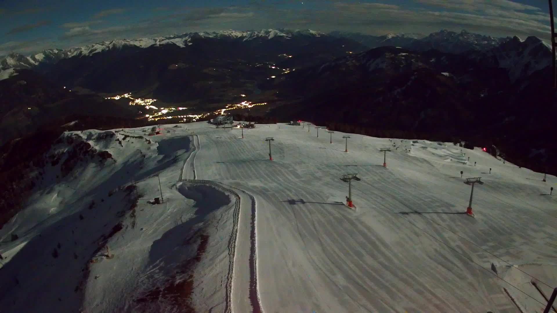 Kronplatz vrh | pogled na Valdaora – Olang