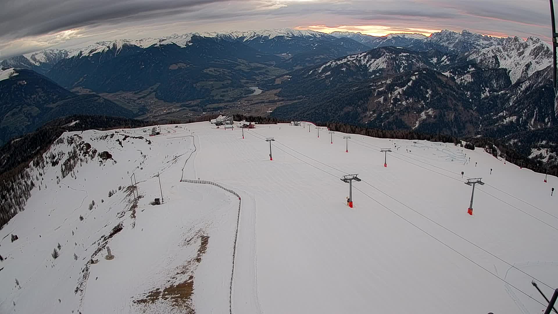 Sommet du Kronplatz | vue sur Valdaora – Olang
