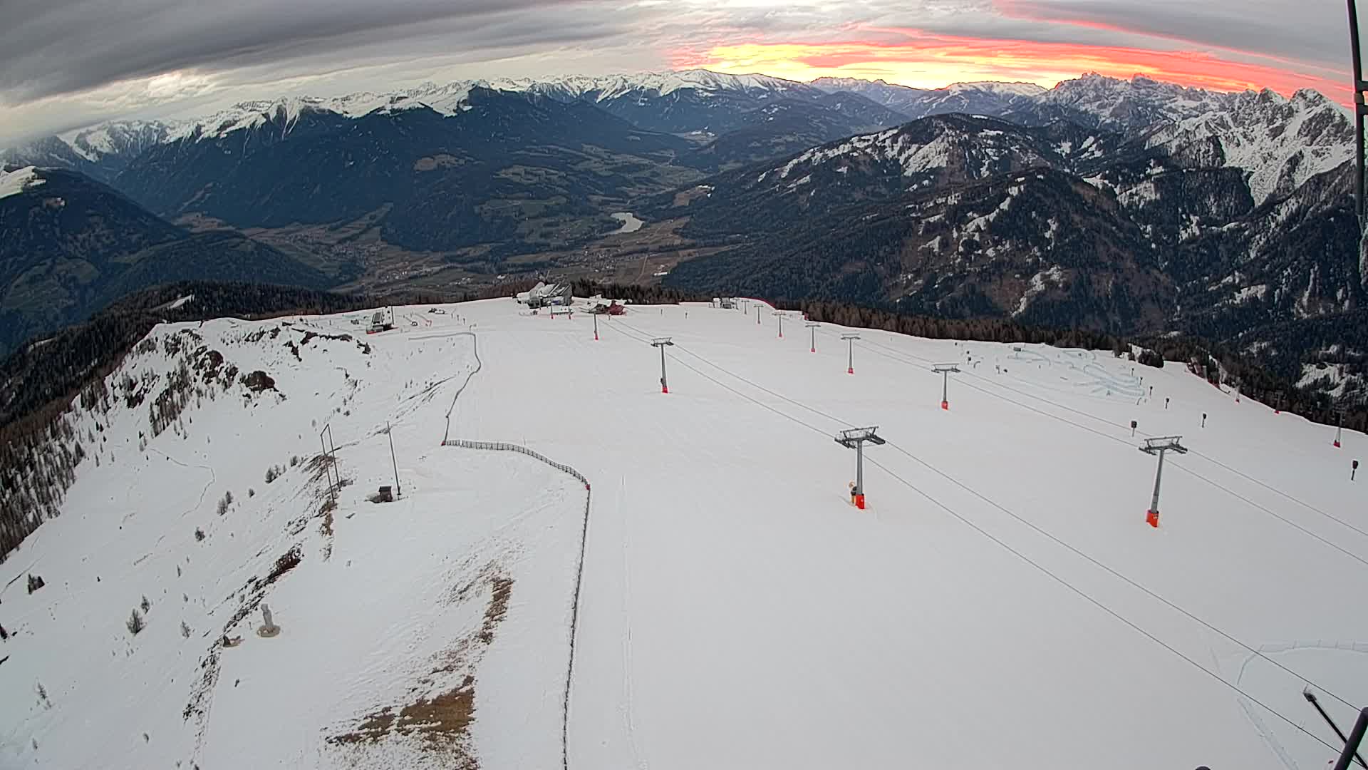 Kronplatz vrh | pogled na Valdaoro – Olang