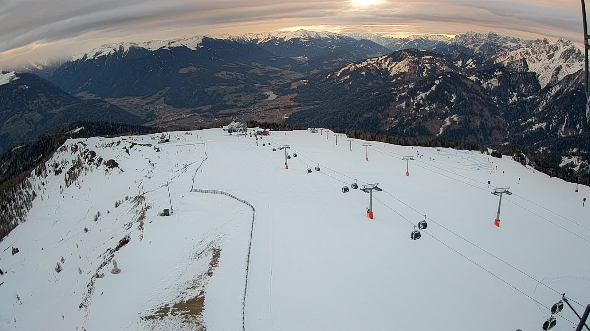 Cima Kronplatz | vista a Valdaora – Olang