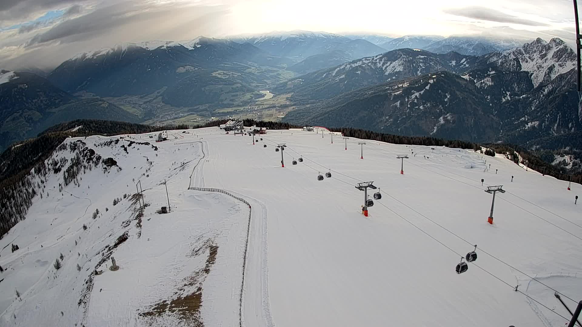 Sommet du Kronplatz | vue sur Valdaora – Olang