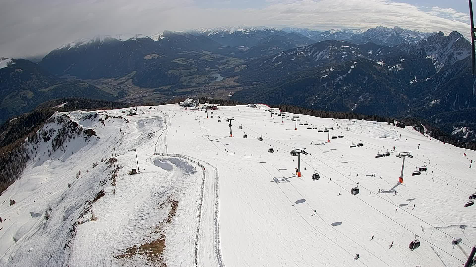 Kronplatz vrh | pogled na Valdaoro – Olang