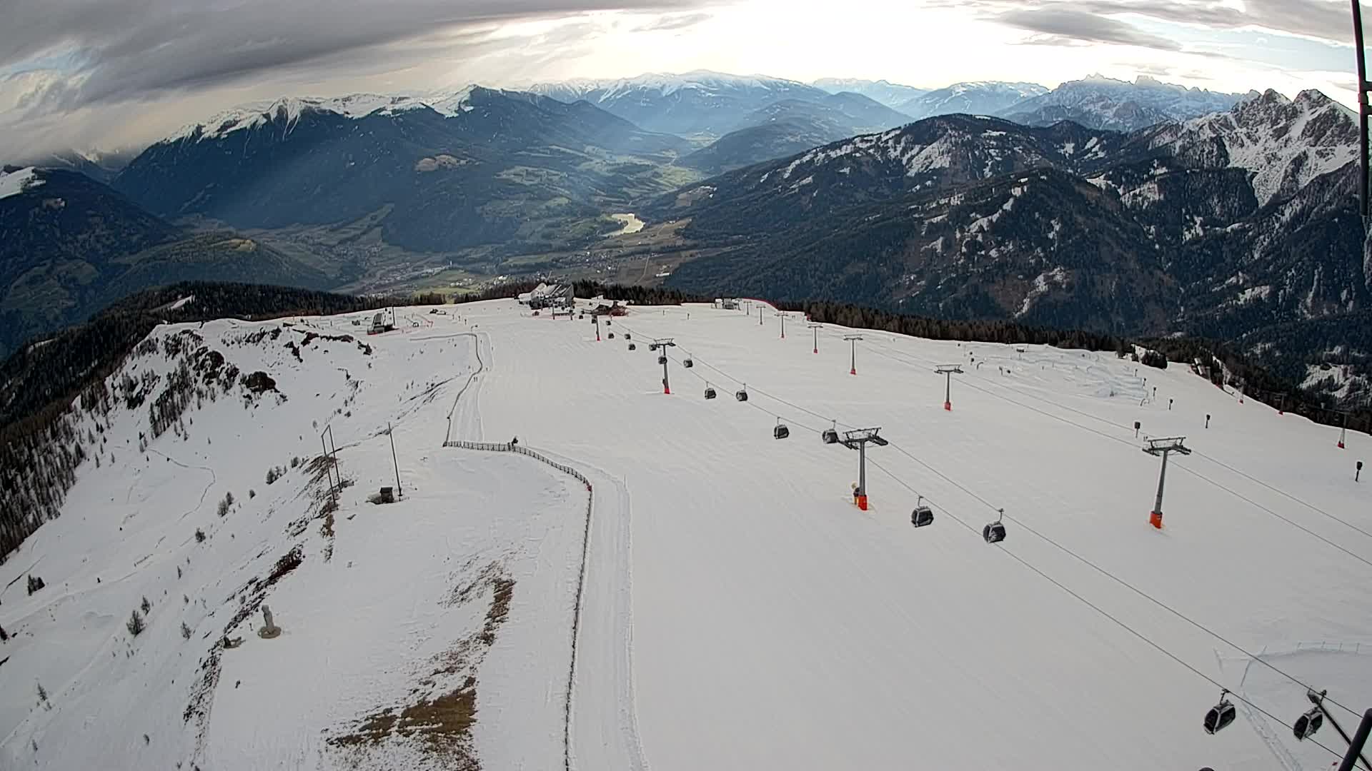 Kronplatz vrh | pogled na Valdaoro – Olang