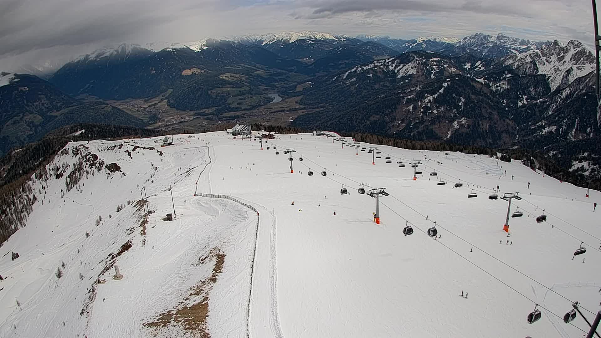 Kronplatz vrh | pogled na Valdaoro – Olang