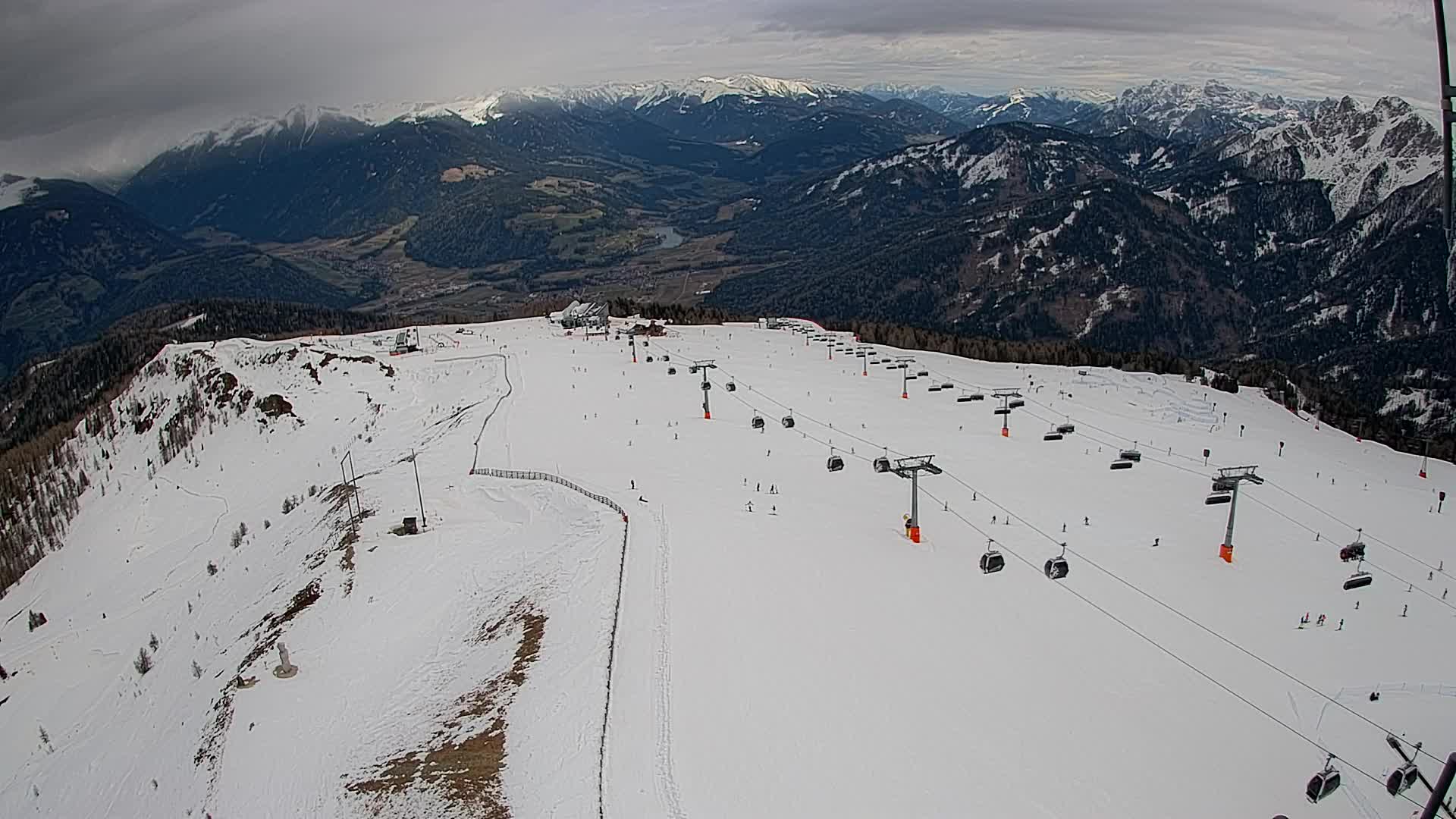 Kronplatz vrh | pogled na Valdaora – Olang