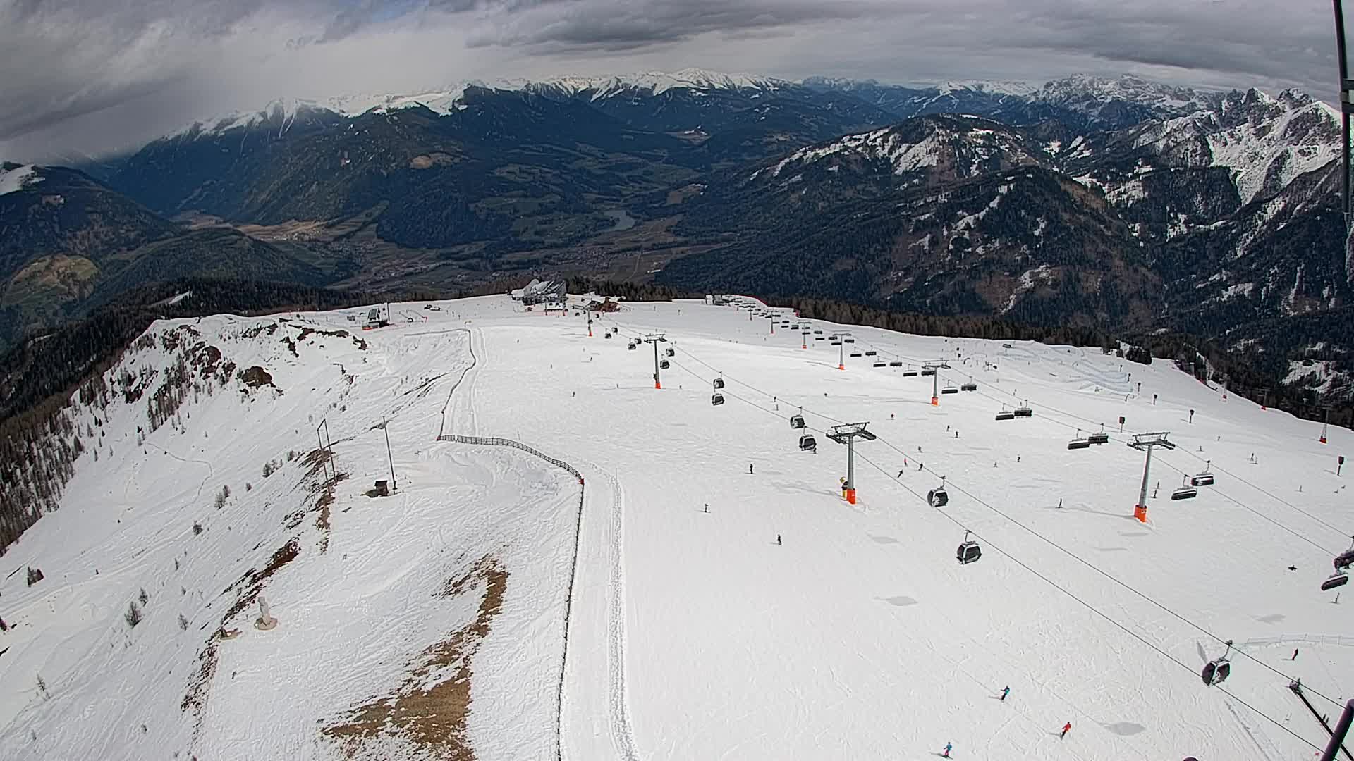 Sommet du Kronplatz | vue sur Valdaora – Olang