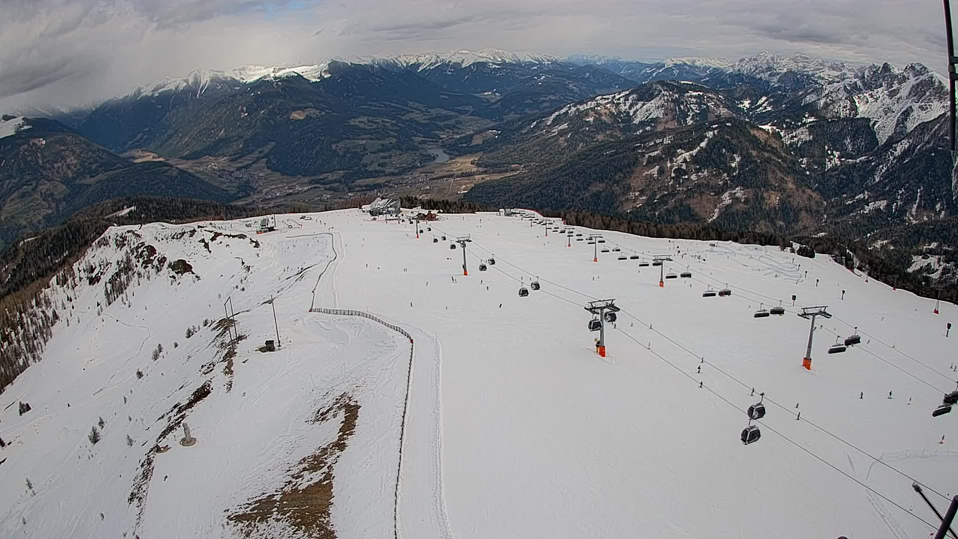 Kronplatz vrh | pogled na Valdaoro – Olang