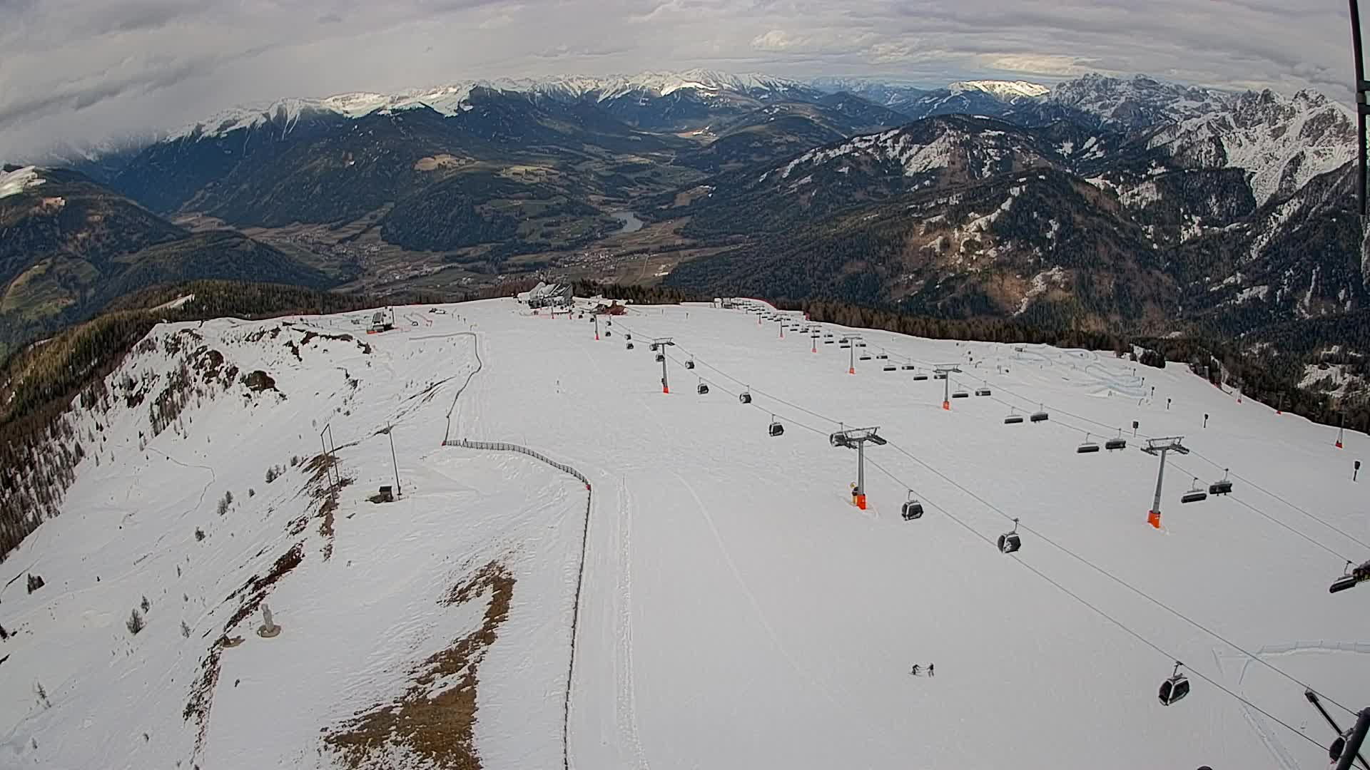 Kronplatz vrh | pogled na Valdaoro – Olang