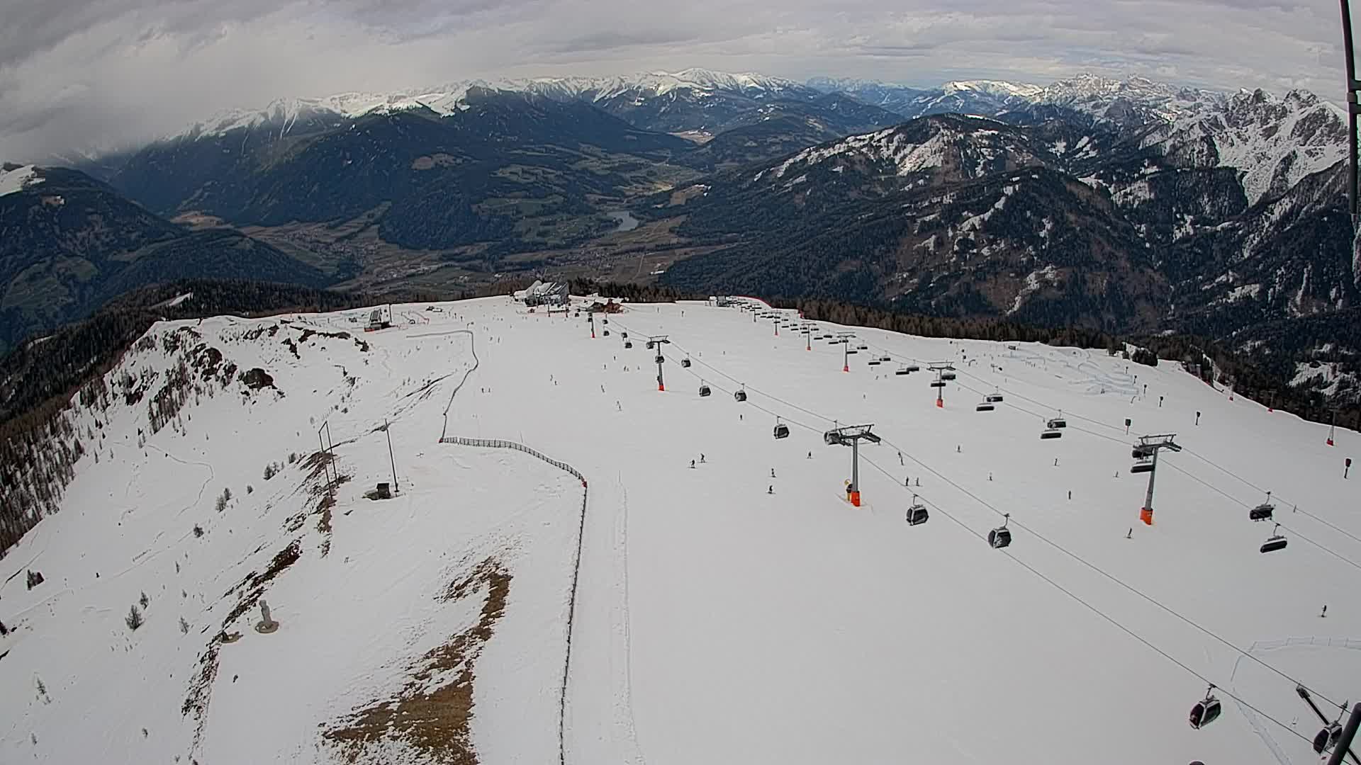 Kronplatz vrh | pogled na Valdaora – Olang