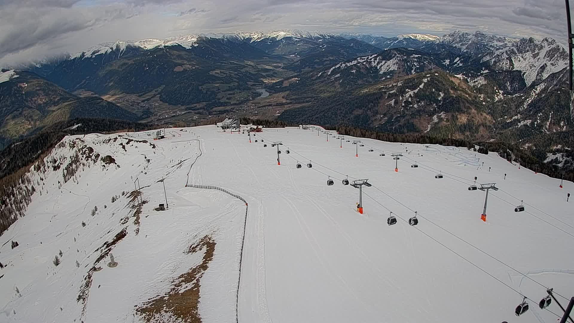 Kronplatz vrh | pogled na Valdaoro – Olang