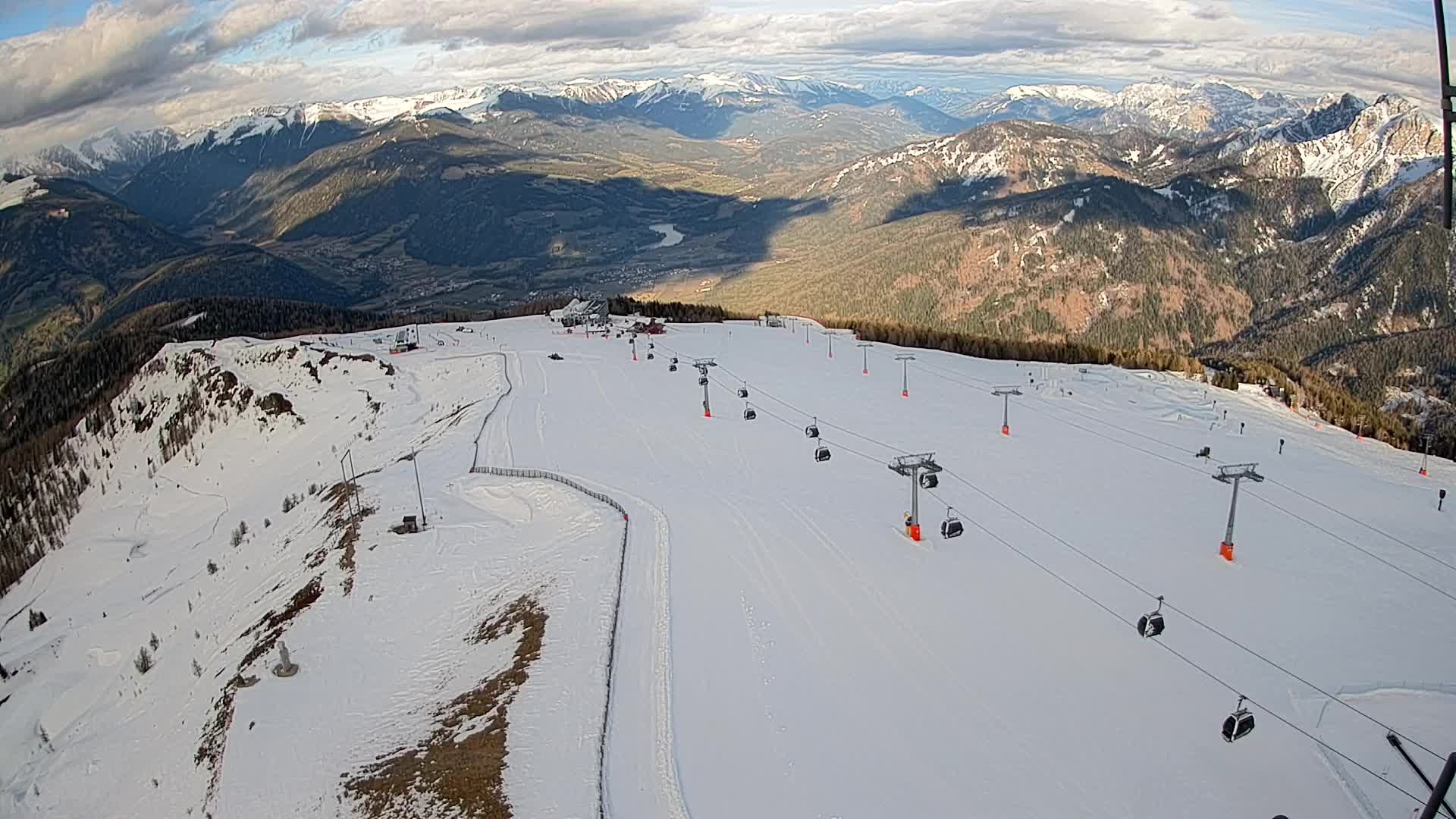 Kronplatz vrh | pogled na Valdaoro – Olang