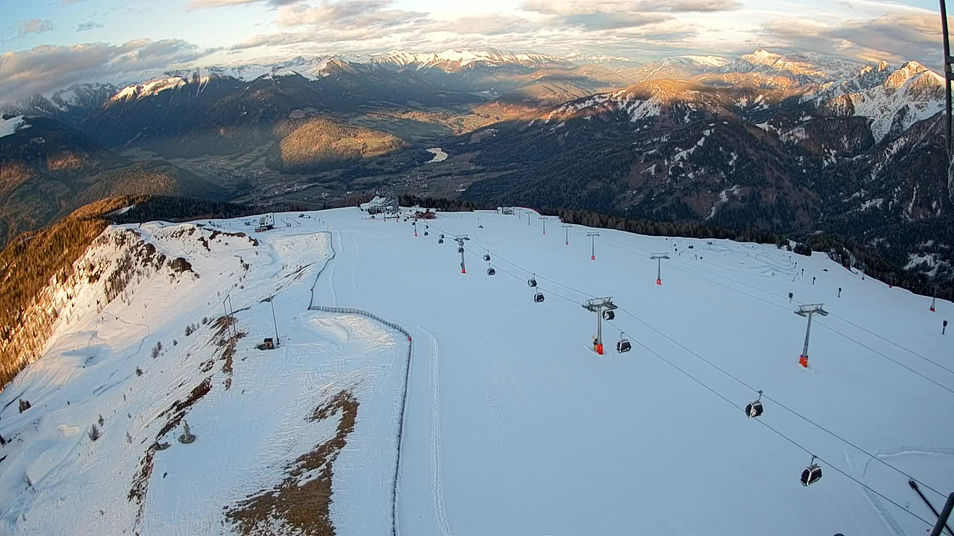 Kronplatz vrh | pogled na Valdaoro – Olang
