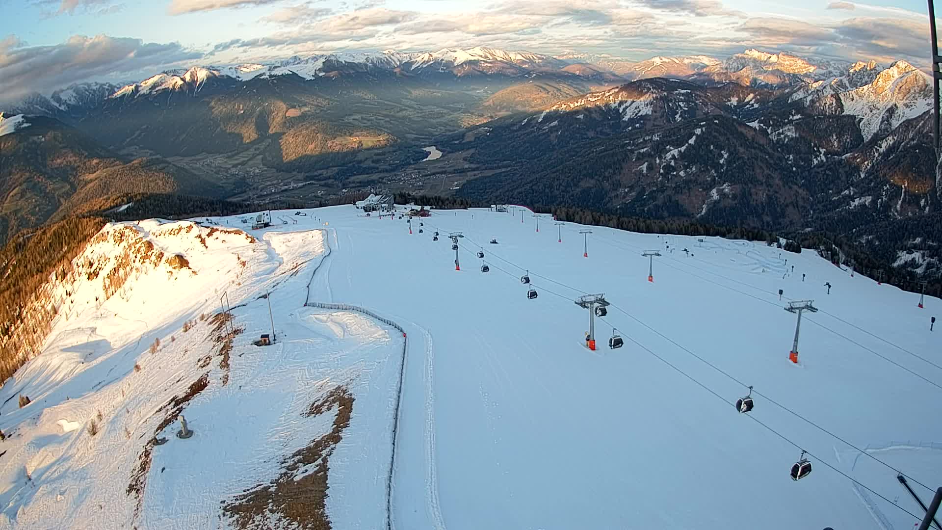 Cima Kronplatz | vista a Valdaora – Olang