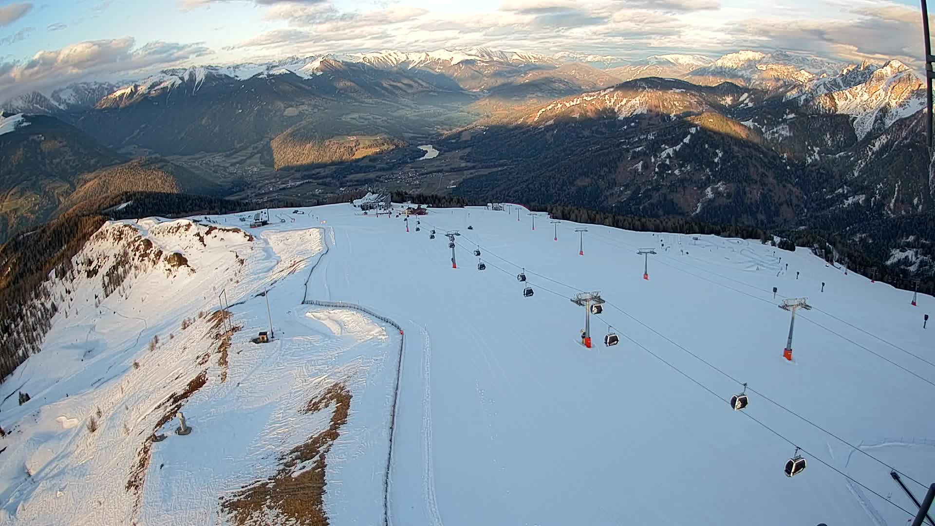 Cima Kronplatz | vista a Valdaora – Olang