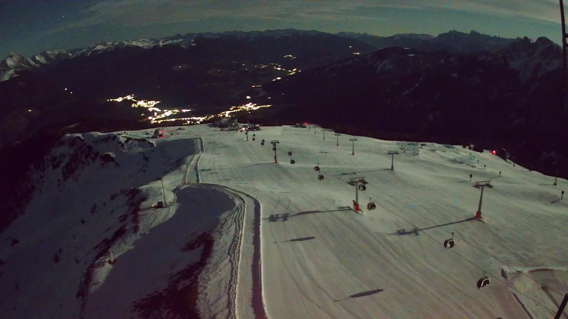 Kronplatz vrh | pogled na Valdaora – Olang