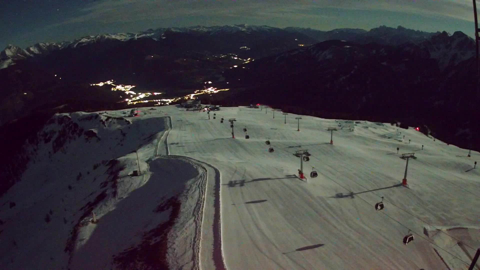Sommet du Kronplatz | vue sur Valdaora – Olang