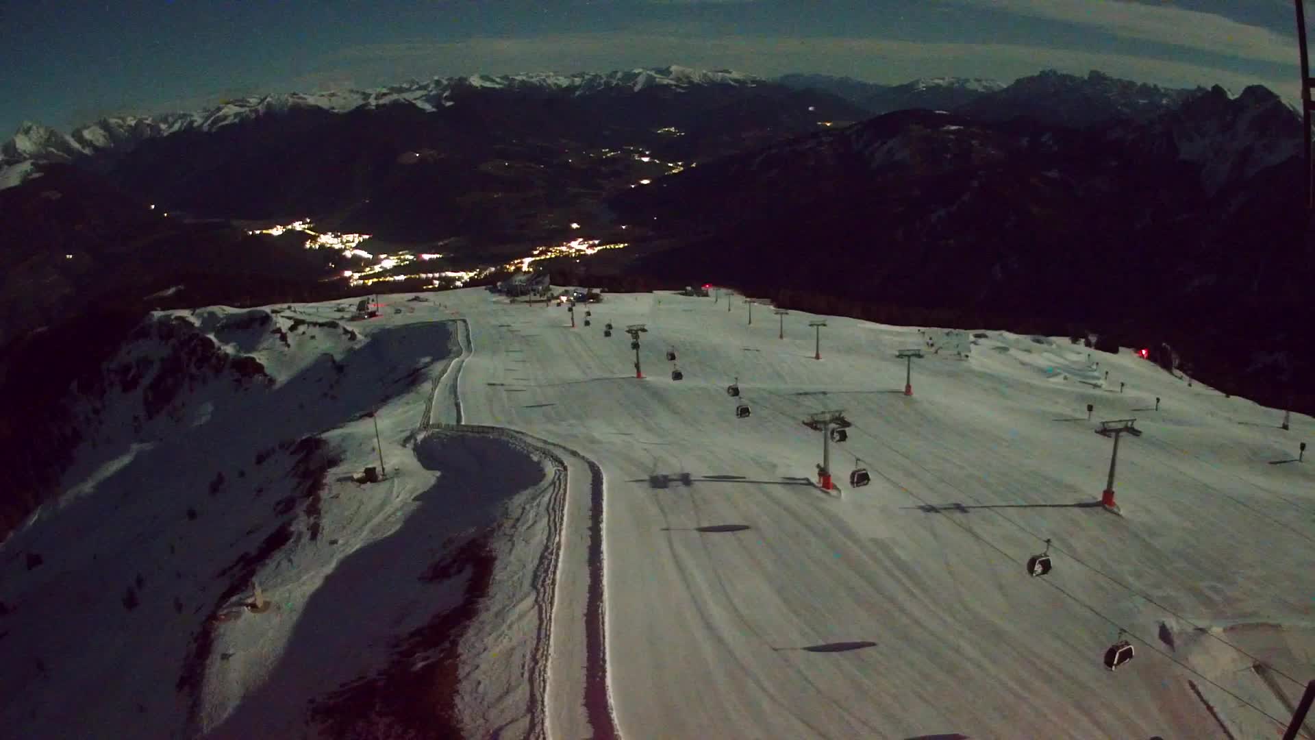 Sommet du Kronplatz | vue sur Valdaora – Olang