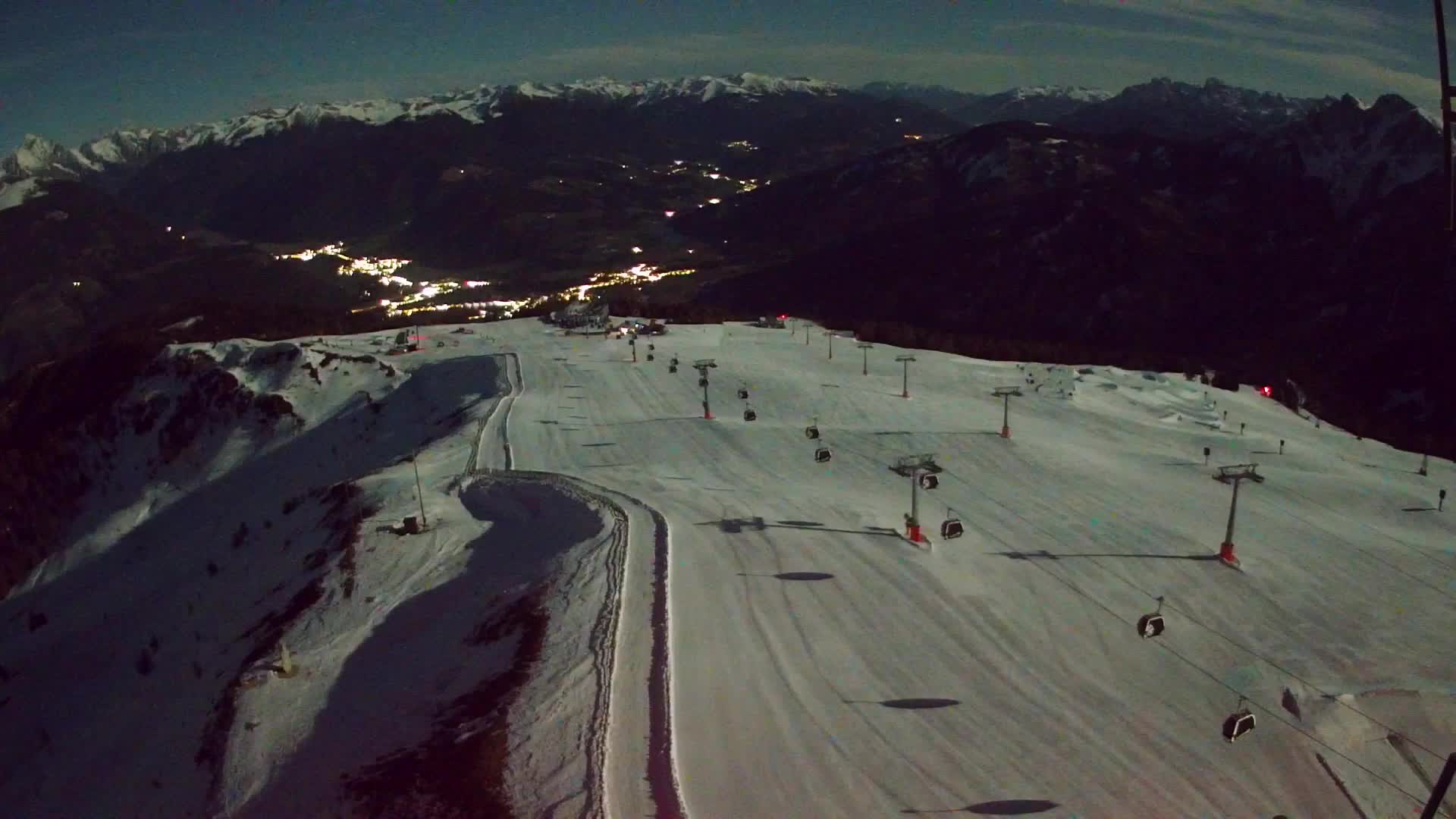 Kronplatz vrh | pogled na Valdaora – Olang