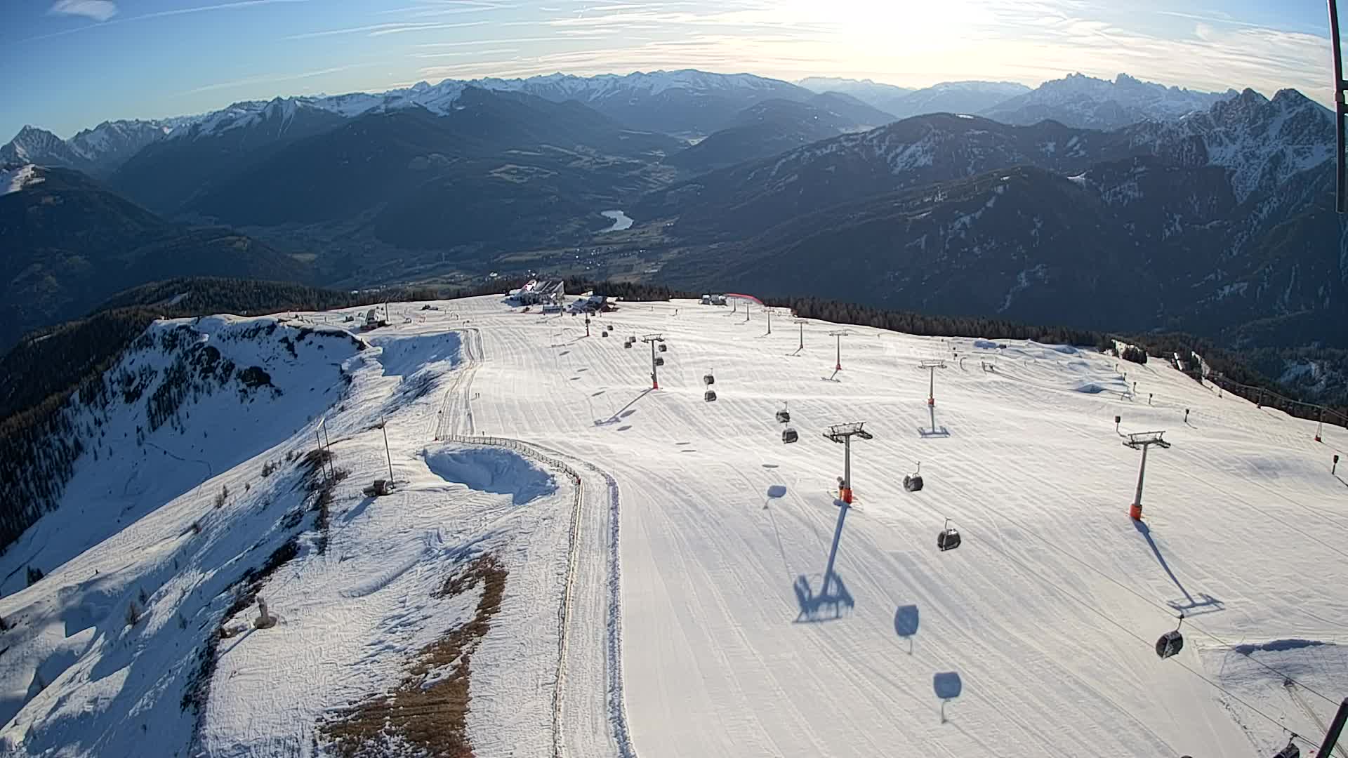 Kronplatz vrh | pogled na Valdaora – Olang