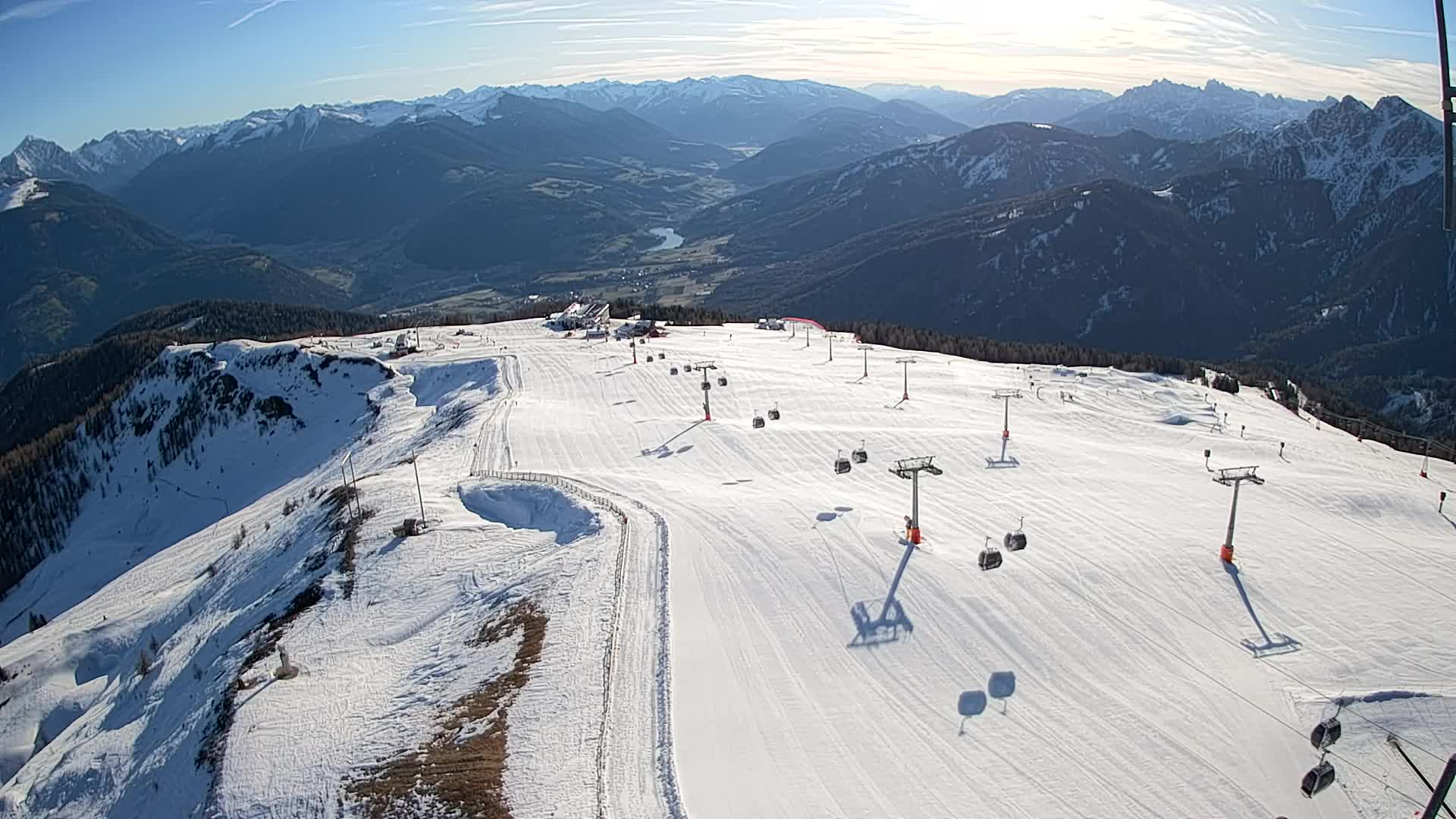 Kronplatz vrh | pogled na Valdaora – Olang