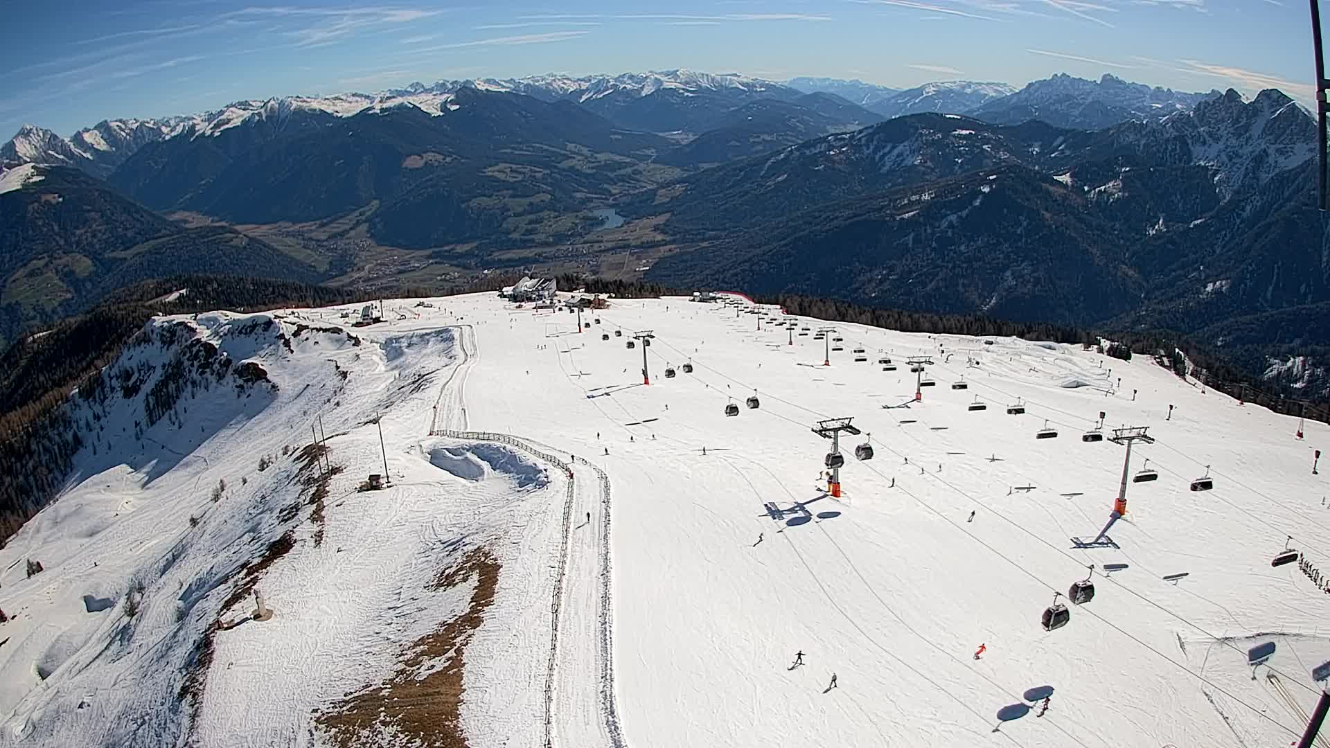 Kronplatz vrh | pogled na Valdaora – Olang
