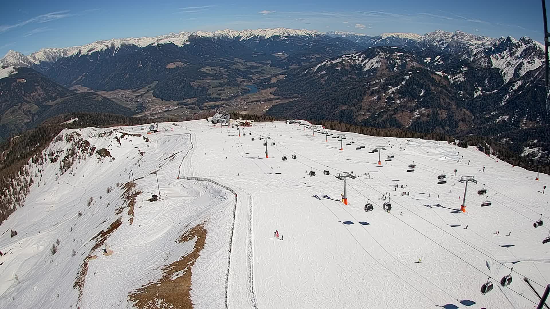 Kronplatz vrh | pogled na Valdaora – Olang